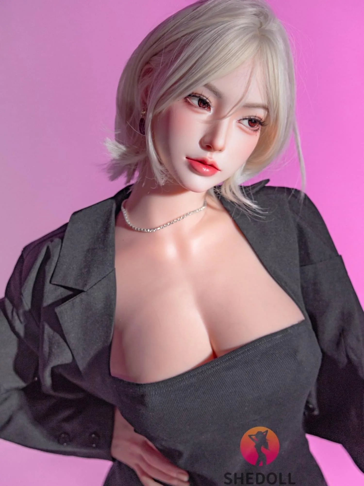 F6056—168cm\/5ft5-47kg D Cup Asian Silicone Sex Doll | SHEDOLL view 3