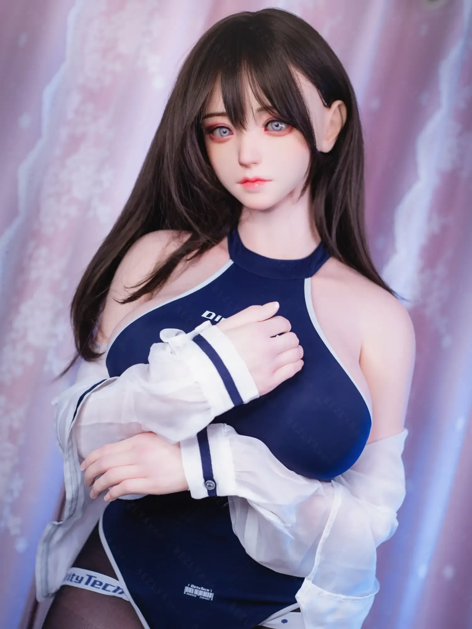 F4765-160cm(5.3ft)-34kg 2.1 C Cup Mini Asian Real Silicone Chinese Teen Sex Doll|Bezlya Doll view 2