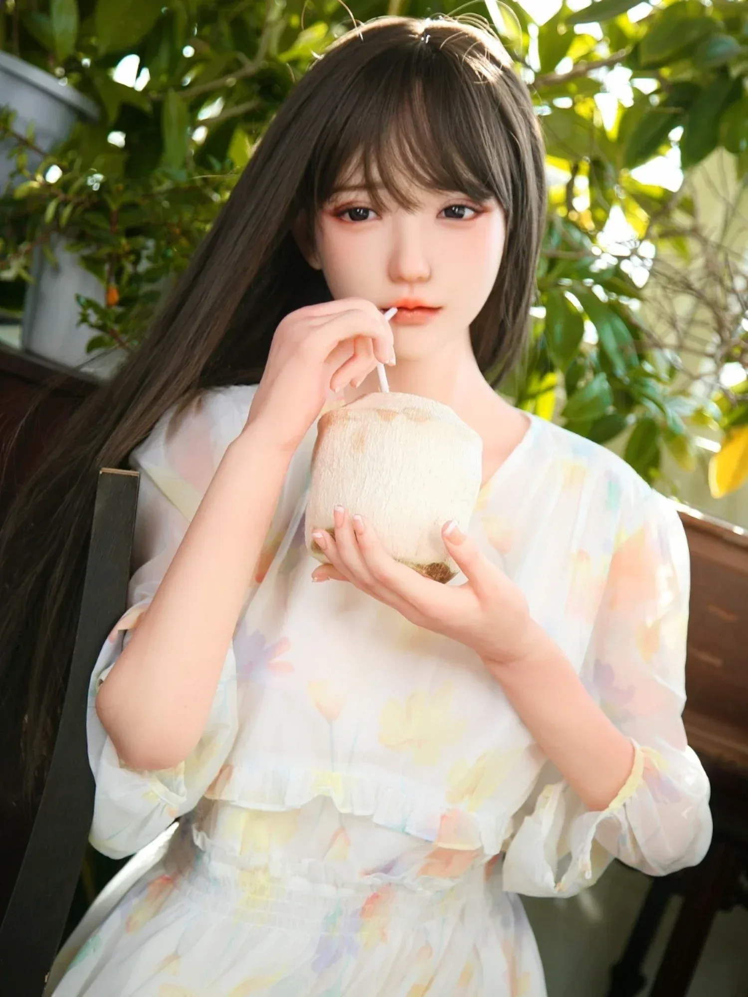 F5884—158cm\/5ft2-38kg C Cup Asian Silicone Head TPE Body Sex Doll | SHEDOLL view 4