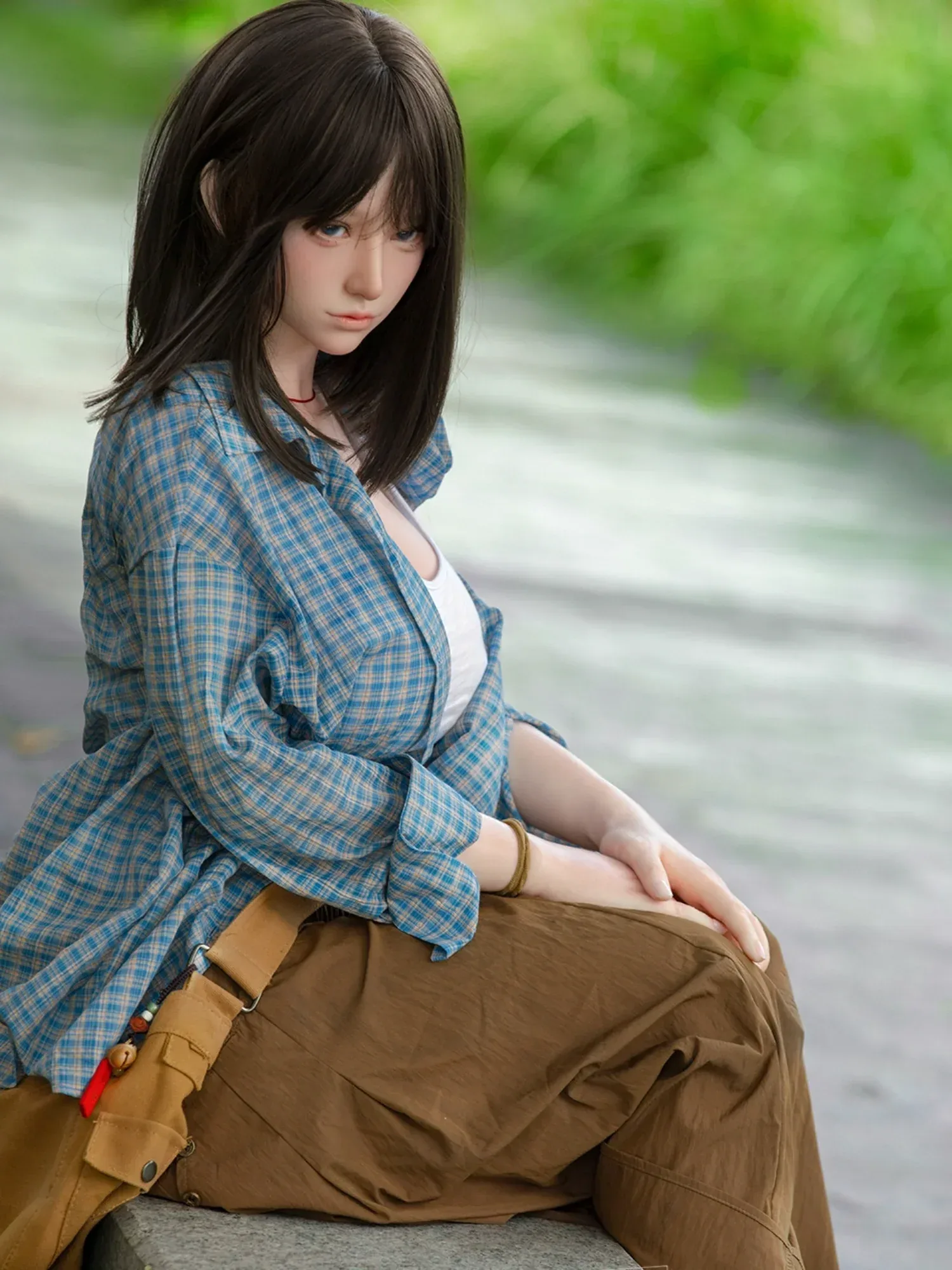 F5778—164cm\/5ft4-30kg G Cup Silicone Asian Sex Doll | Firefly Diary view 3