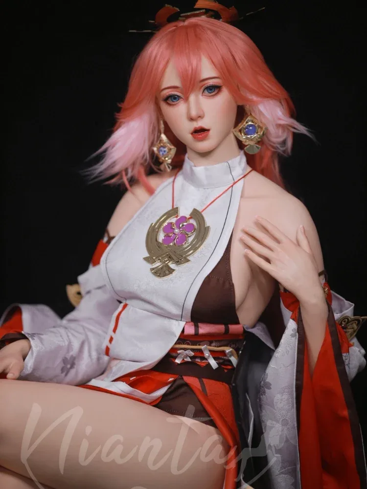 F2513-164cm(5.4ft)\/36kg E Cup Miko Yatsura ROS Silicone Sex Doll【In Stock USA 】|Nianta Doll view 7