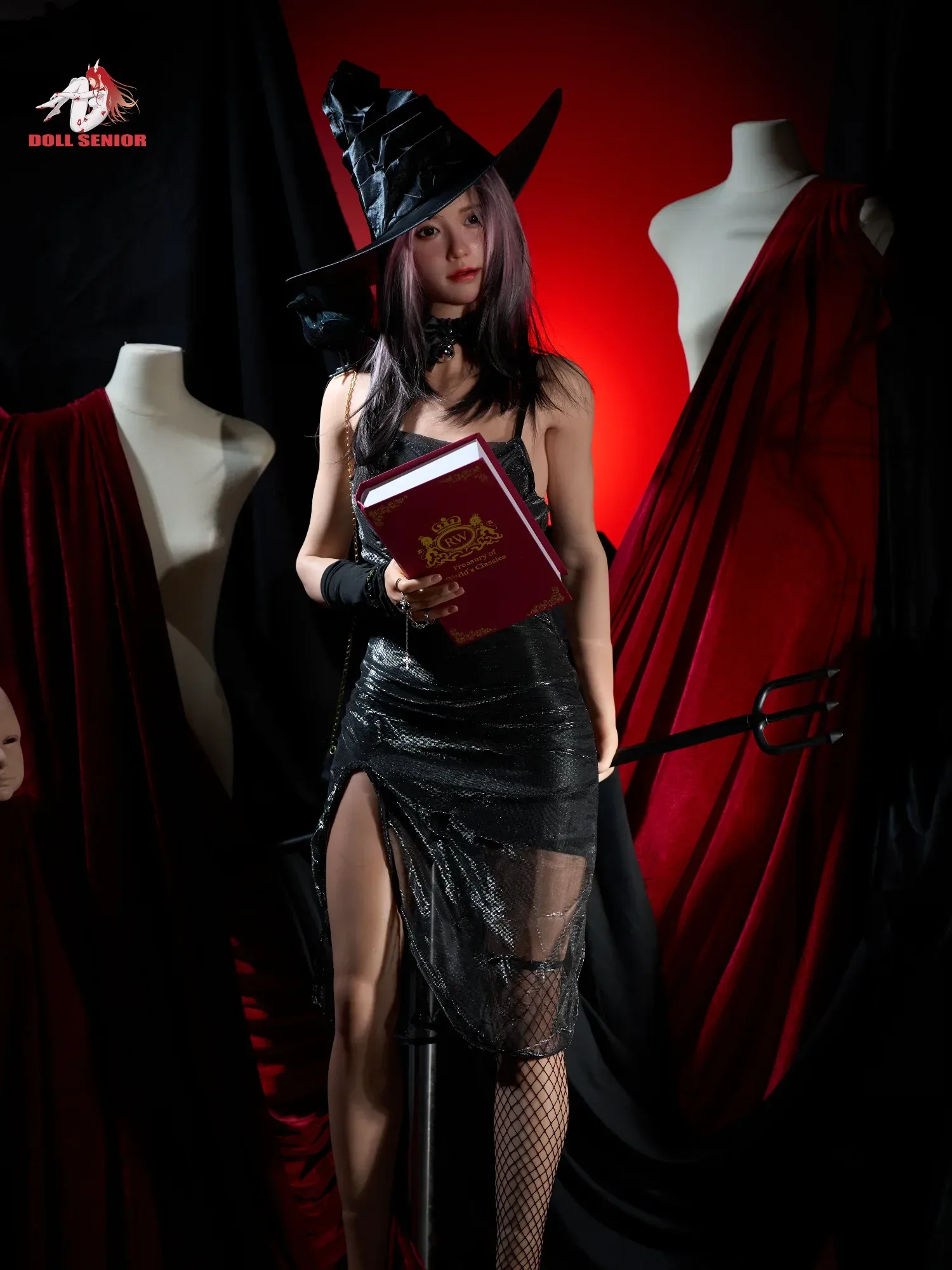 F9180- 165cm(5ft4)-35kg B Cup Silicone Halloween Flat Chest Sex Doll Vigina丨Doll senior view 5