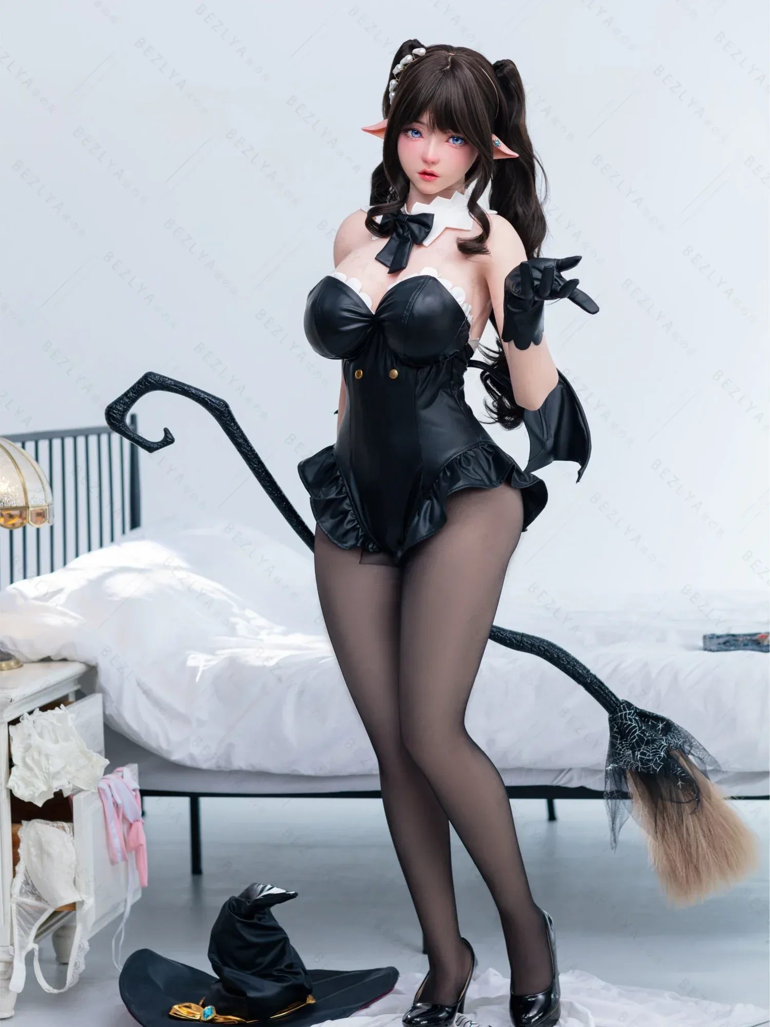 F9381-155Mcm(5.1ft)-40kg 2.0+ G Cup Mini Silicone Head Asian Chinese Fuck Dolls｜Aitia Doll view 4