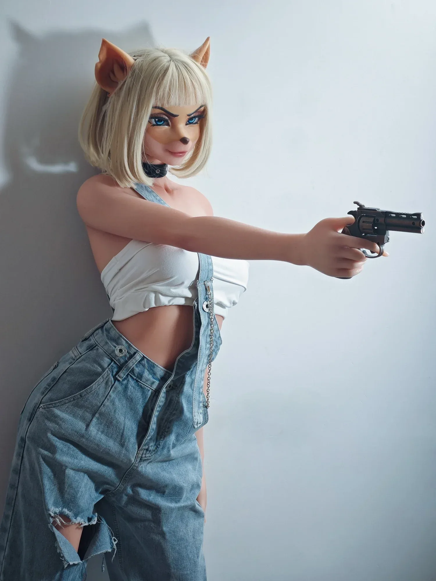 F3811-165cm\/5ft4 Zana Fox Silicone Anime Hentai Furries Sex Doll | Elsa Babe view 7