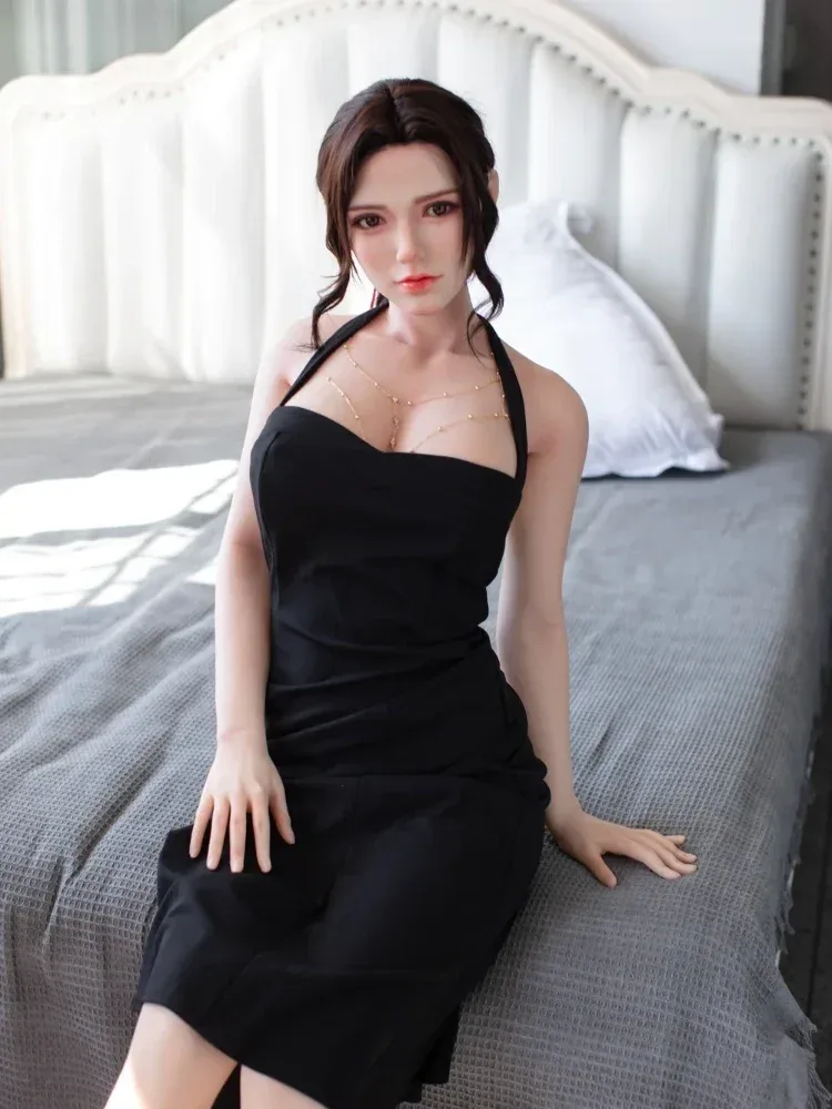F517-171cm\/5ft6 D Cup Thin Realistic Silicone Sex Doll|Starpery Doll view 4