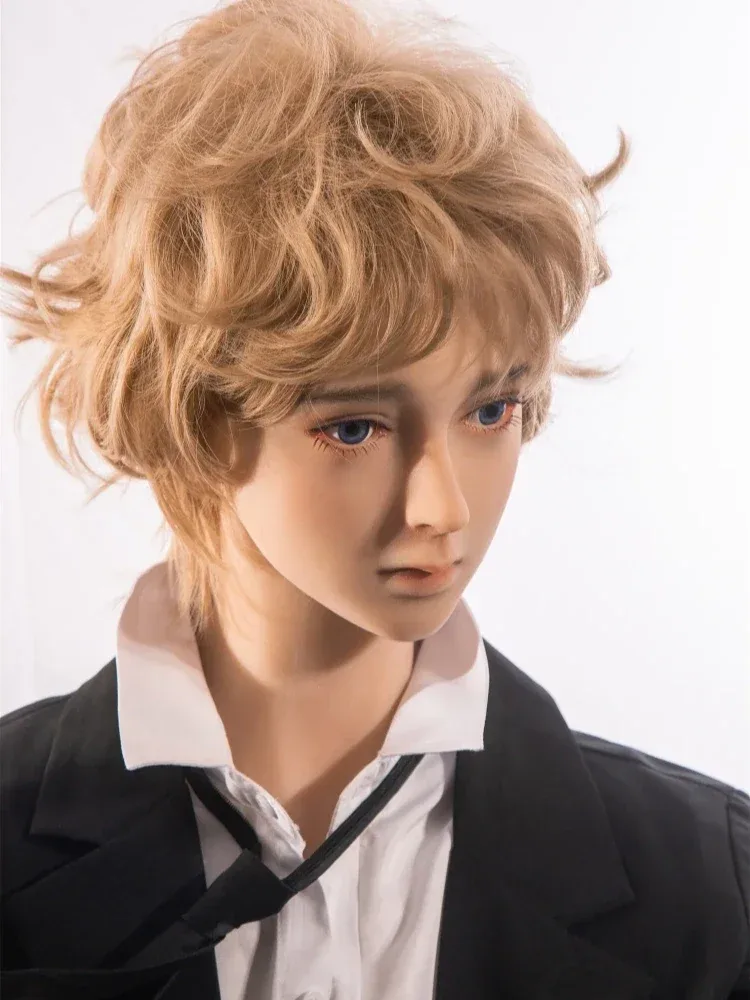 F112-165cm-37kg Edward Golden Hair Tpe Prince Femboy Sex Doll -Qita Doll view 5