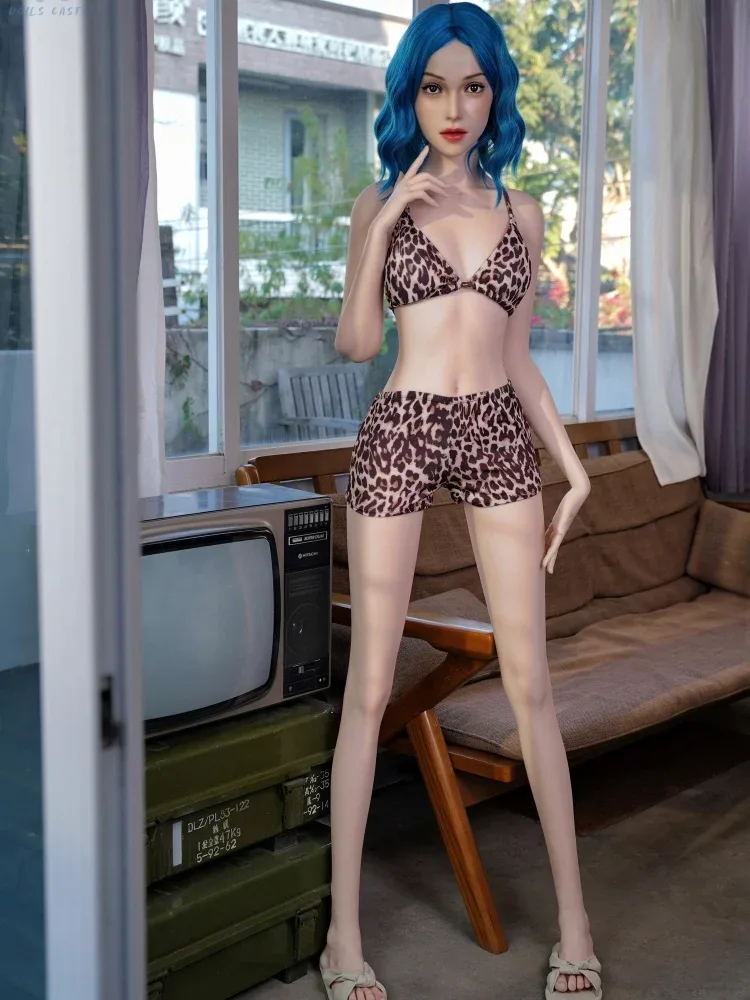 F7666-170cm\/5ft7-27kg A Cup Silicone Flat Chest Full Body Sex Doll Eiko|Doll Castle view 2