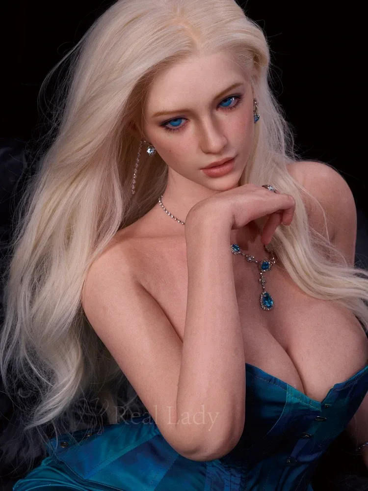 F2552-159cm(5.2ft)-33.5kg H Cup ELF R8 Silicone Best Realistic Sex Dolls|Real Lady view 5