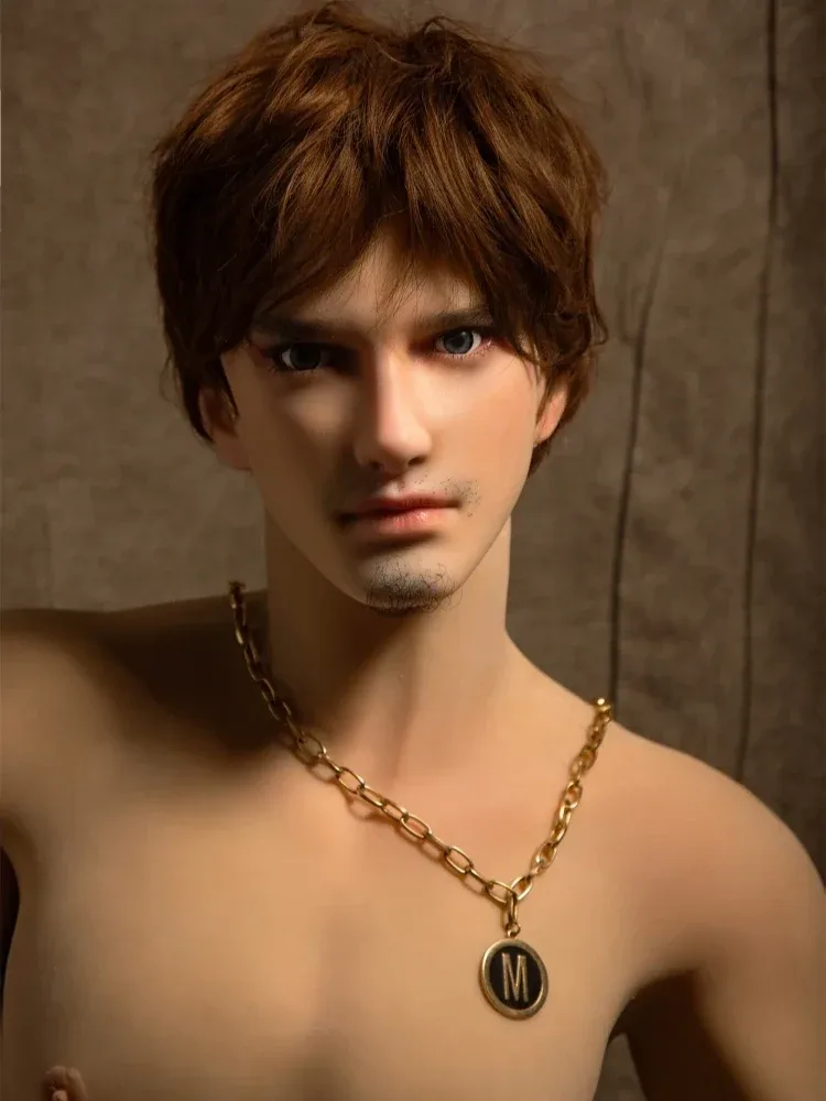 F113-175cm-58kg Gavin Melancholic uncle Femboy Male Sex Doll-qita doll view 7