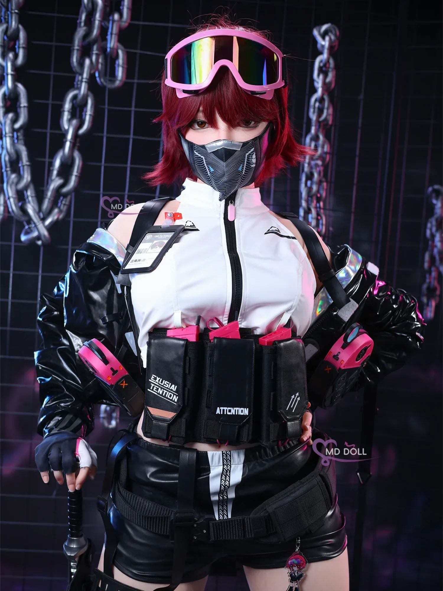 F9340-166cm\/5ft5 38kg D Cup Life Size Anime Cosplay Sex Doll Silicone | MD Doll view 12
