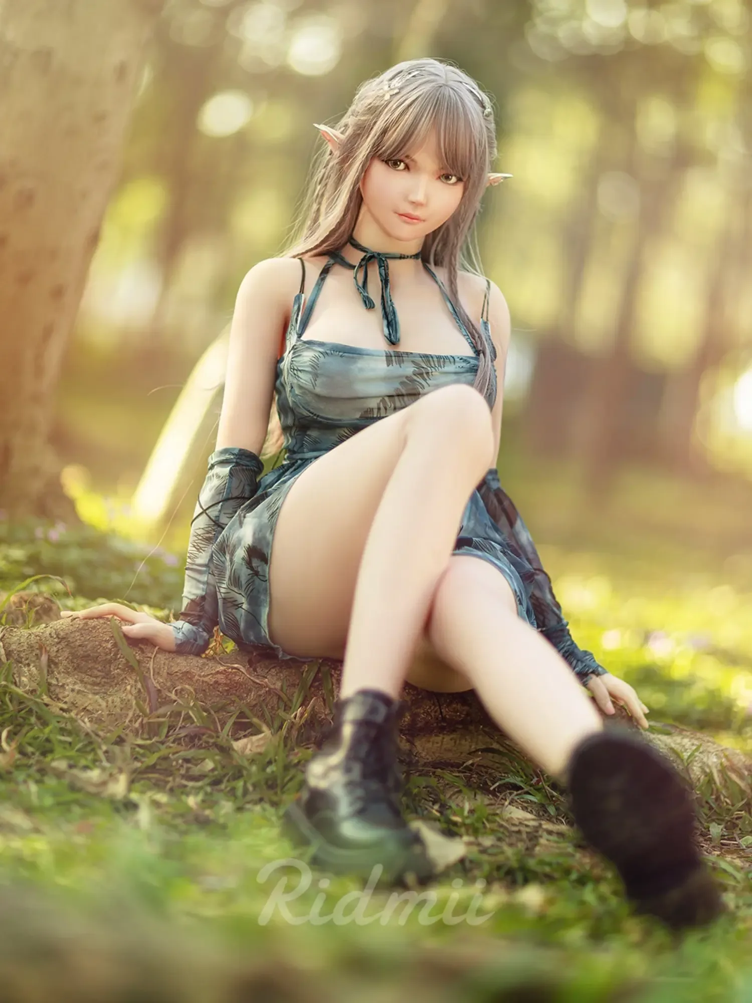F8509-163cm\/36kg D Cup Silicone Head TPE Body Full Size Adult Sex Doll Aggie | Ridmii view 12