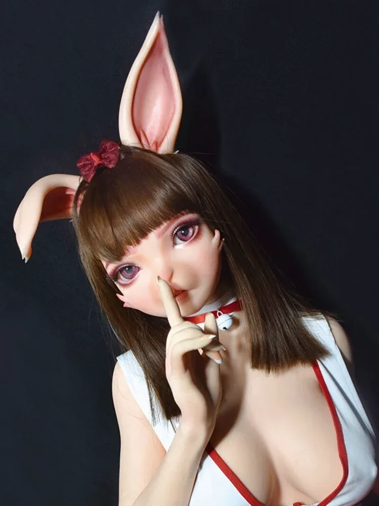 F1528-150cm\/5ft-27.5kg Full Silicone Cosplay-Inspired Furry Rabbit Sex Doll – Real Fur Touch \u0026 Lifelike Flexibility | Elsa Babe view 4