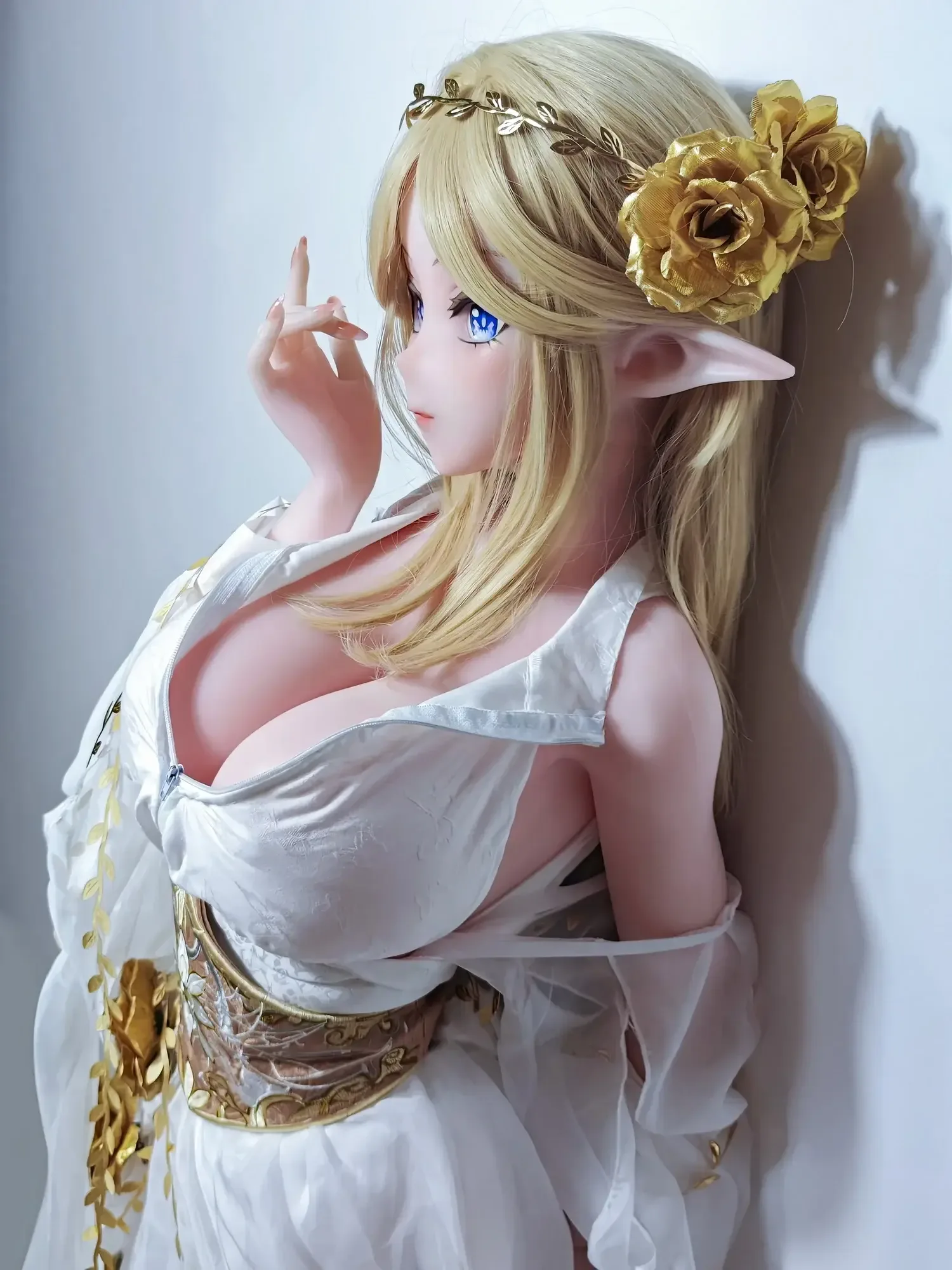 F9265-150cm\/5ft-27.5kg Silicone Head Anime life size sex dolls | Elsa Babe view 9