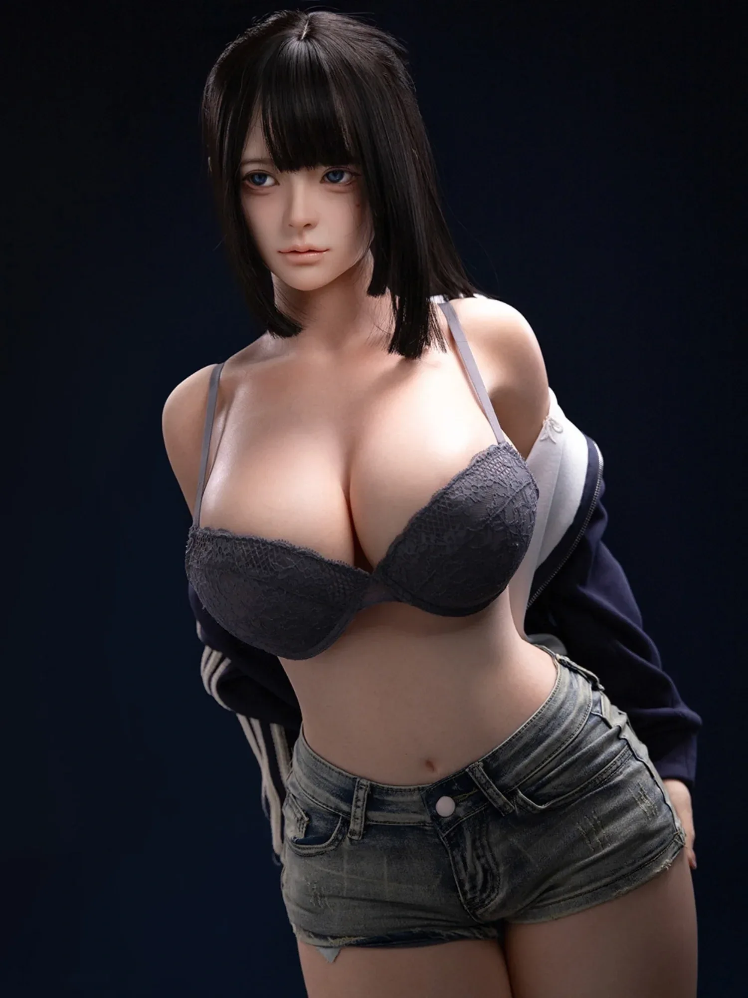F6230—160cm\/5ft3-31.2kg E Cup Silicone Sex Doll with Large Breasts  | Firefly Diary Max view 5