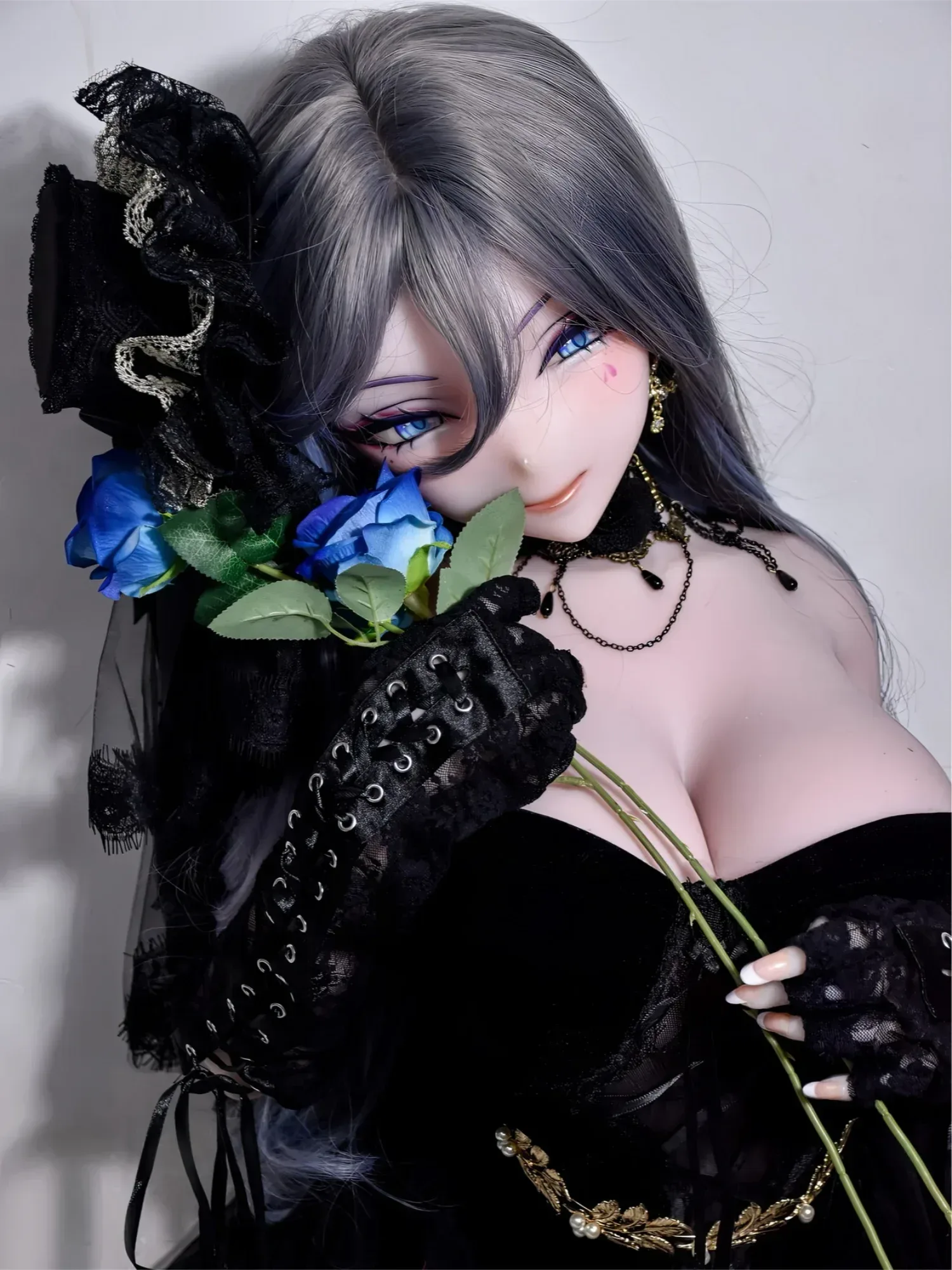 F9384-150cm\/5ft-27.5kg Anime Silicone Head Life Size Dolls | Elsa Babe view 7