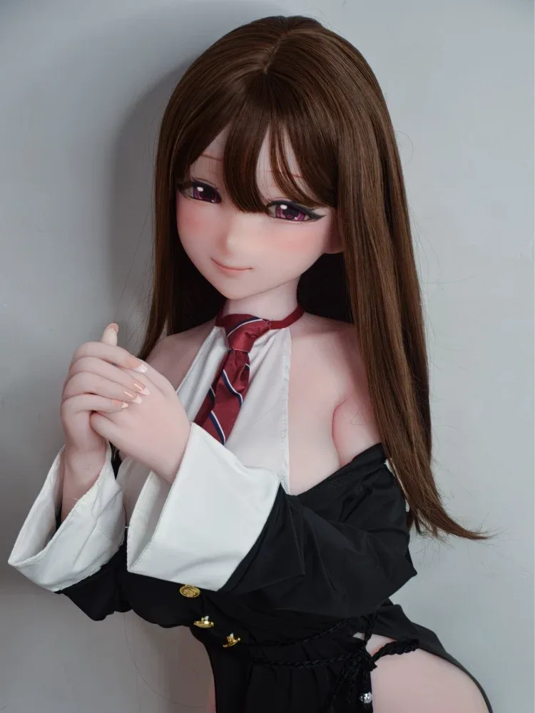 F5587-150cm\/5ft-27.5kg  mini Anime Silicone Futanari Sex Doll | Elsa Babe view 2