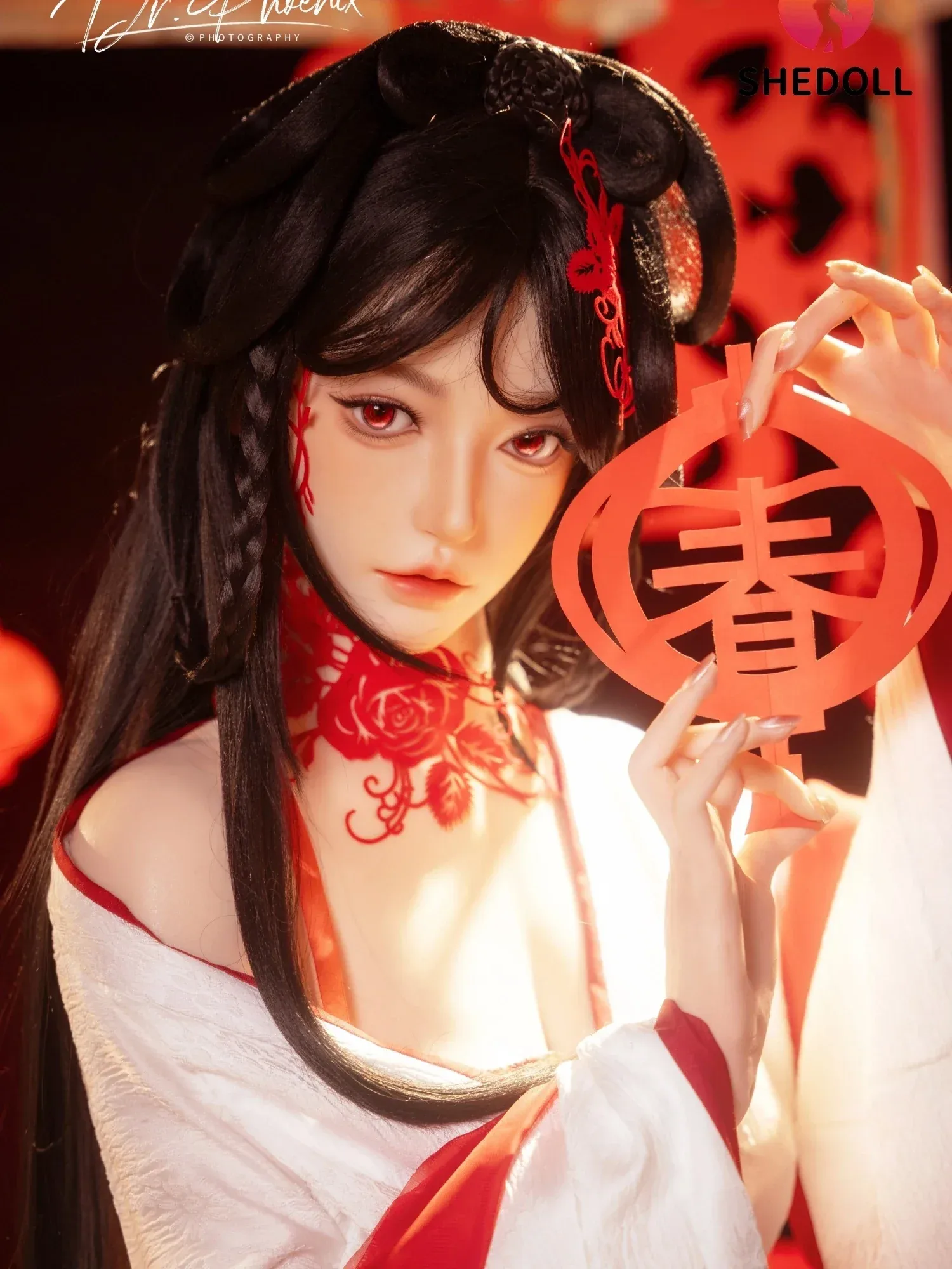F6306—168cm\/5ft5-47kg D Cup Lifelike Asian ROS Silicone Sex Doll | SHEDOLL view 11