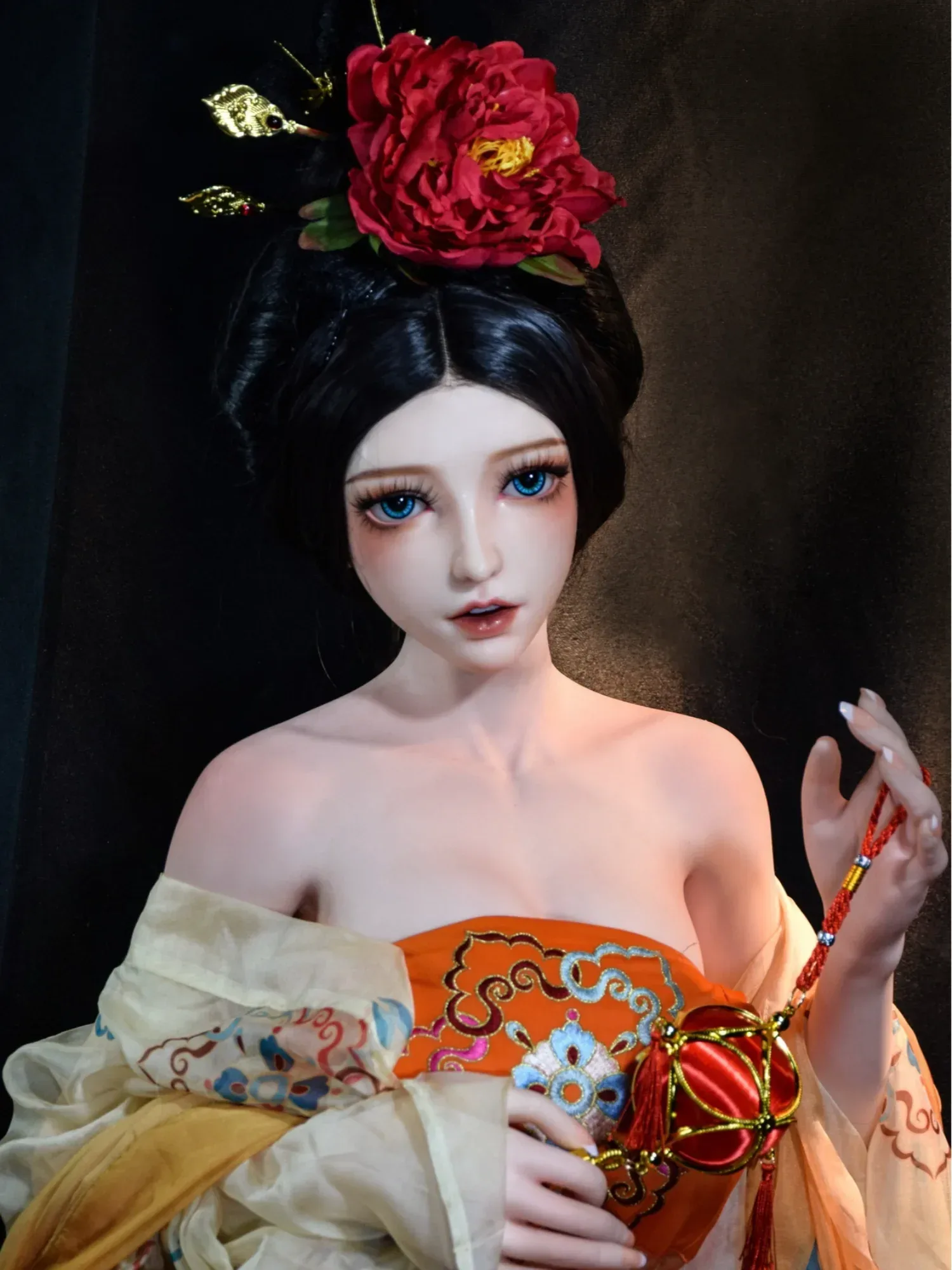 F4659-150cm\/5ft Full Silicone Sexy Anime Woman Brunette Chinese Sex Doll Review | Elsa Babe