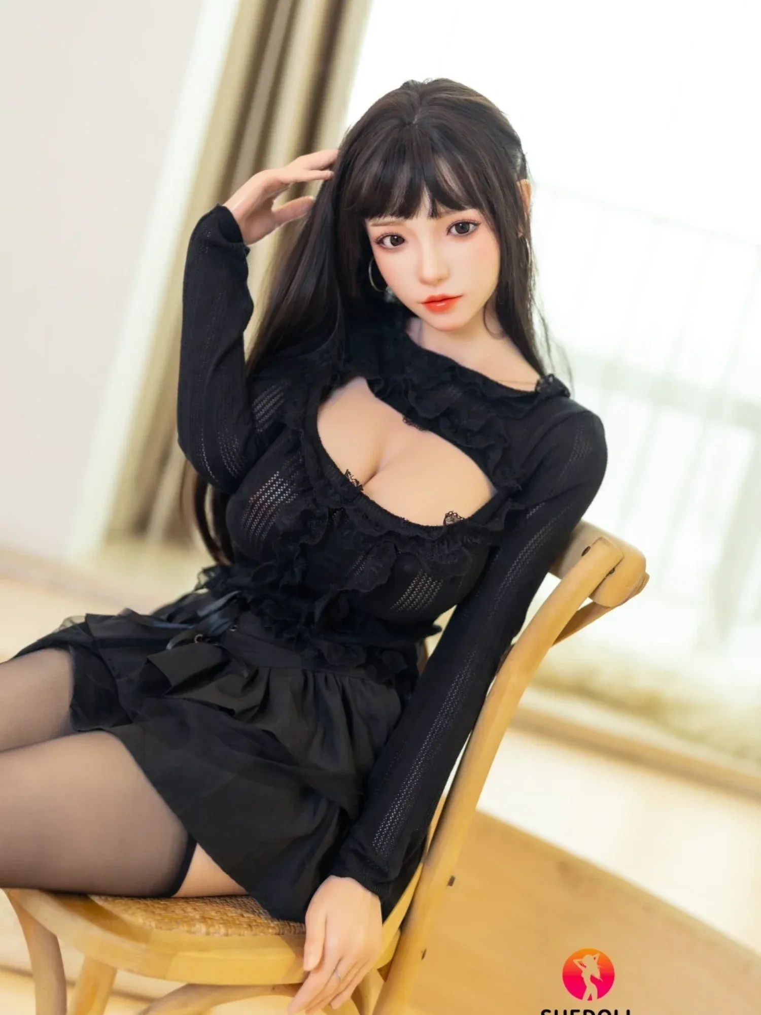 F6022—163cm\/5ft4-51kg H Cup Asian ROS Silicone Sex Doll | SHEDOLL view 10