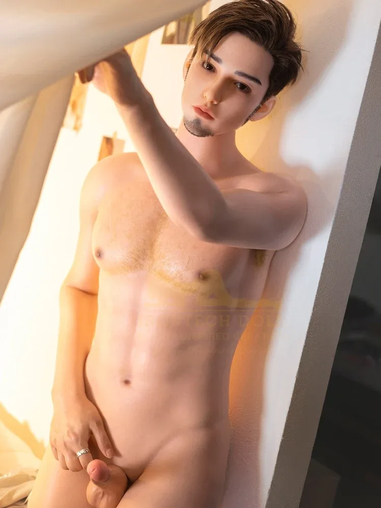 F2376-170cm\/5ft7-38kg Silicone Femboy Sex Doll Young Asian Male - Irontech Doll view 8