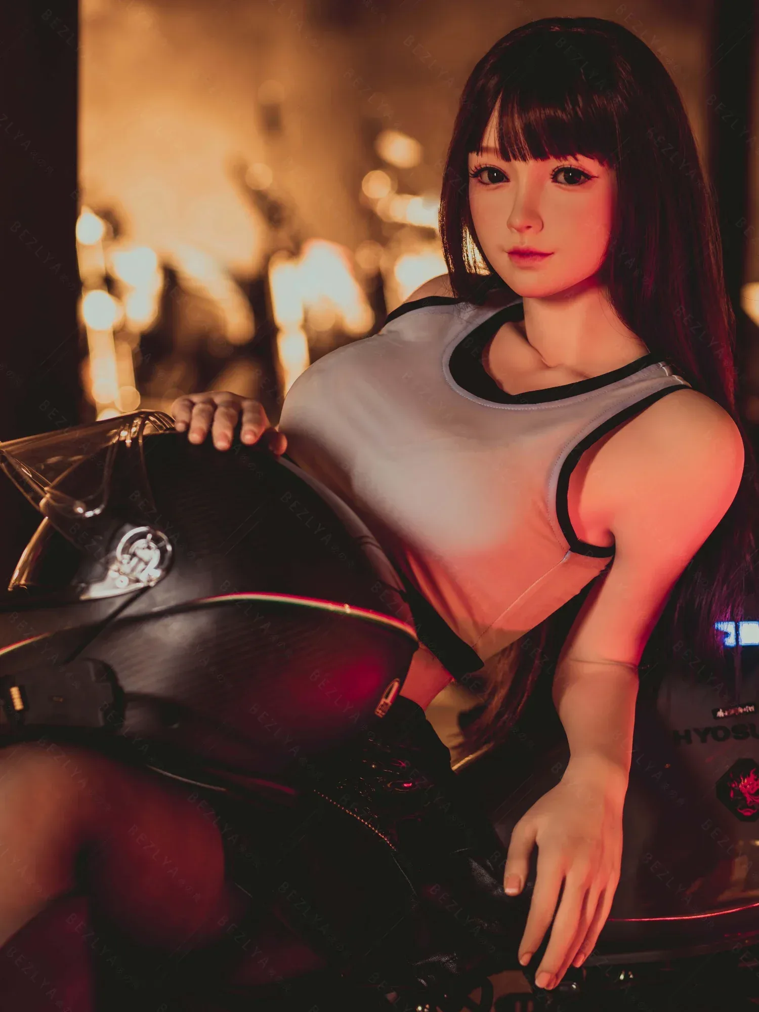 F4735-160cm(5.3ft)-34kg 2.1 B Cup Asian Real Silicone Chinese Sex Doll|Bezlya Doll view 7