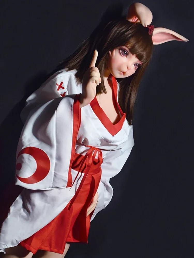 F1528-150cm\/5ft-27.5kg Full Silicone Cosplay-Inspired Furry Rabbit Sex Doll – Real Fur Touch \u0026 Lifelike Flexibility | Elsa Babe view 5