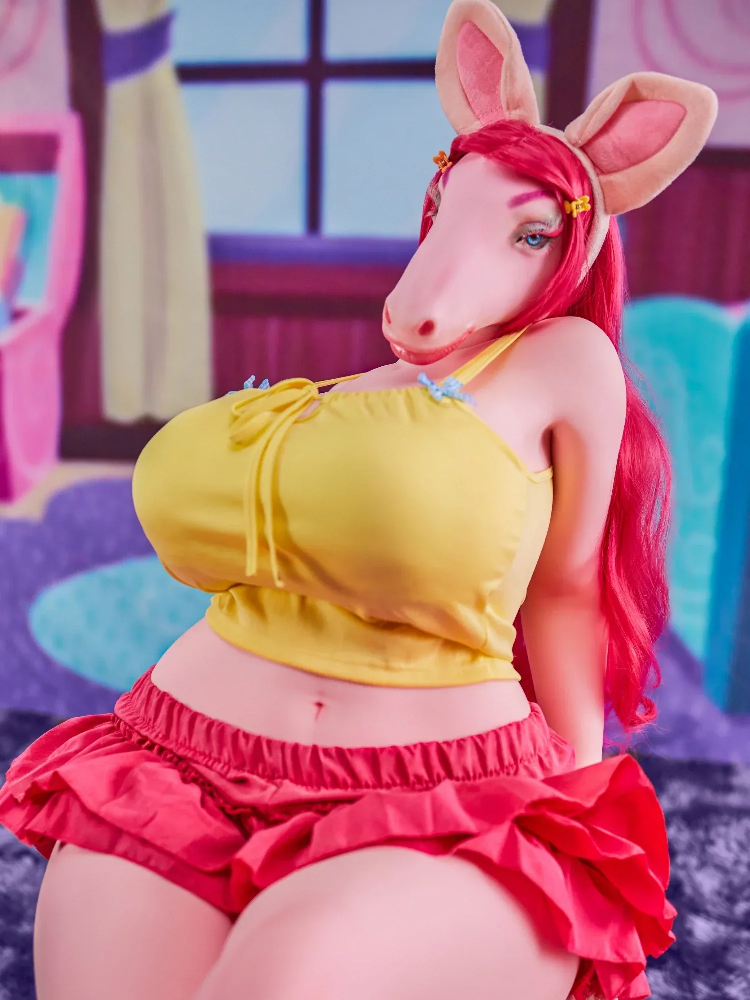 F6191-41kg E Cup Cartoon Sex Doll Monie Fantasy Cute Horse Face Anime Hentai Furry [Climax Doll Pro] view 10