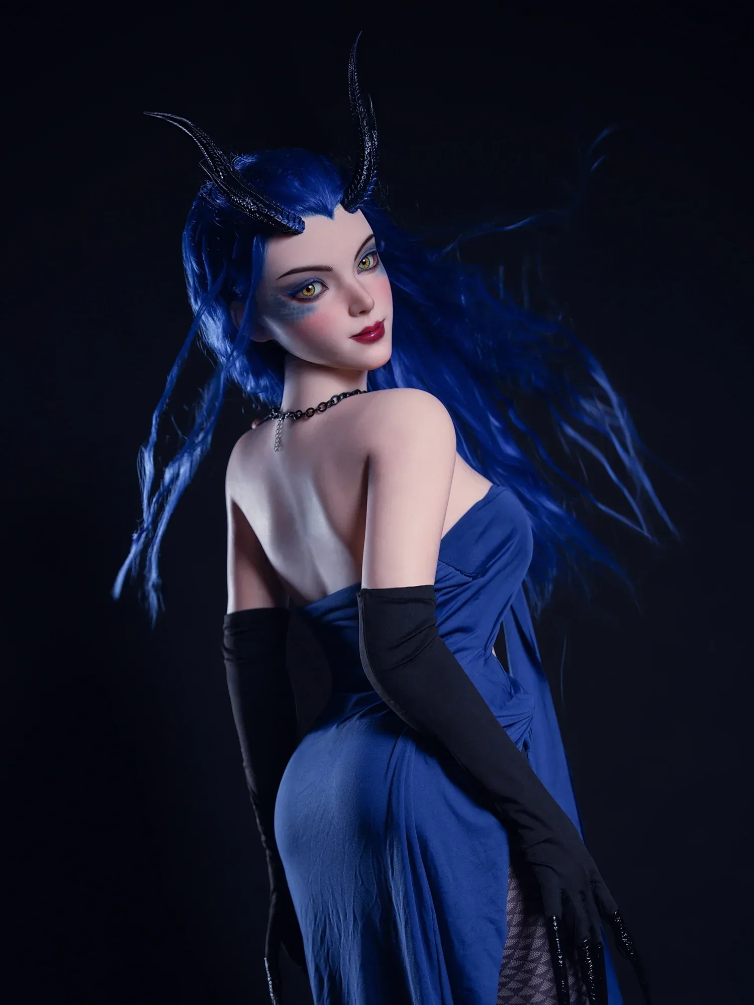 F5929- 164cm(5.4ft)\/36kg D Cup S36# Chinese Mythology Silicone Fantasy Alien Sex Doll 丨Rosretty Doll view 12