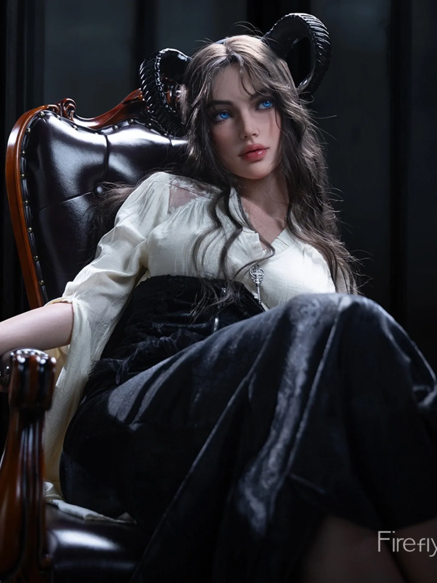 F6211—165cm\/5ft4-34kg D Cup Silicone Halloween Sex Doll  - Firefly Diary MAX view 9