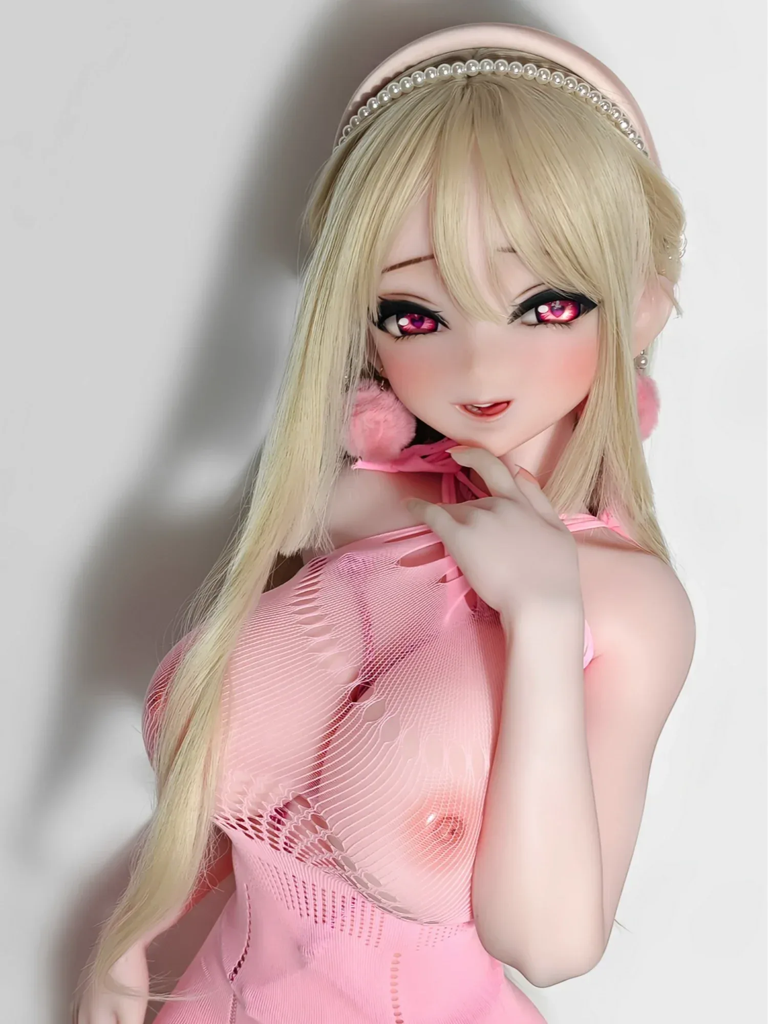 F9325-150cm\/5ft-27.5kg Hentai Figures Life Size Anime Sex Dolls with Silicone Head  | Elsa Babe view 7