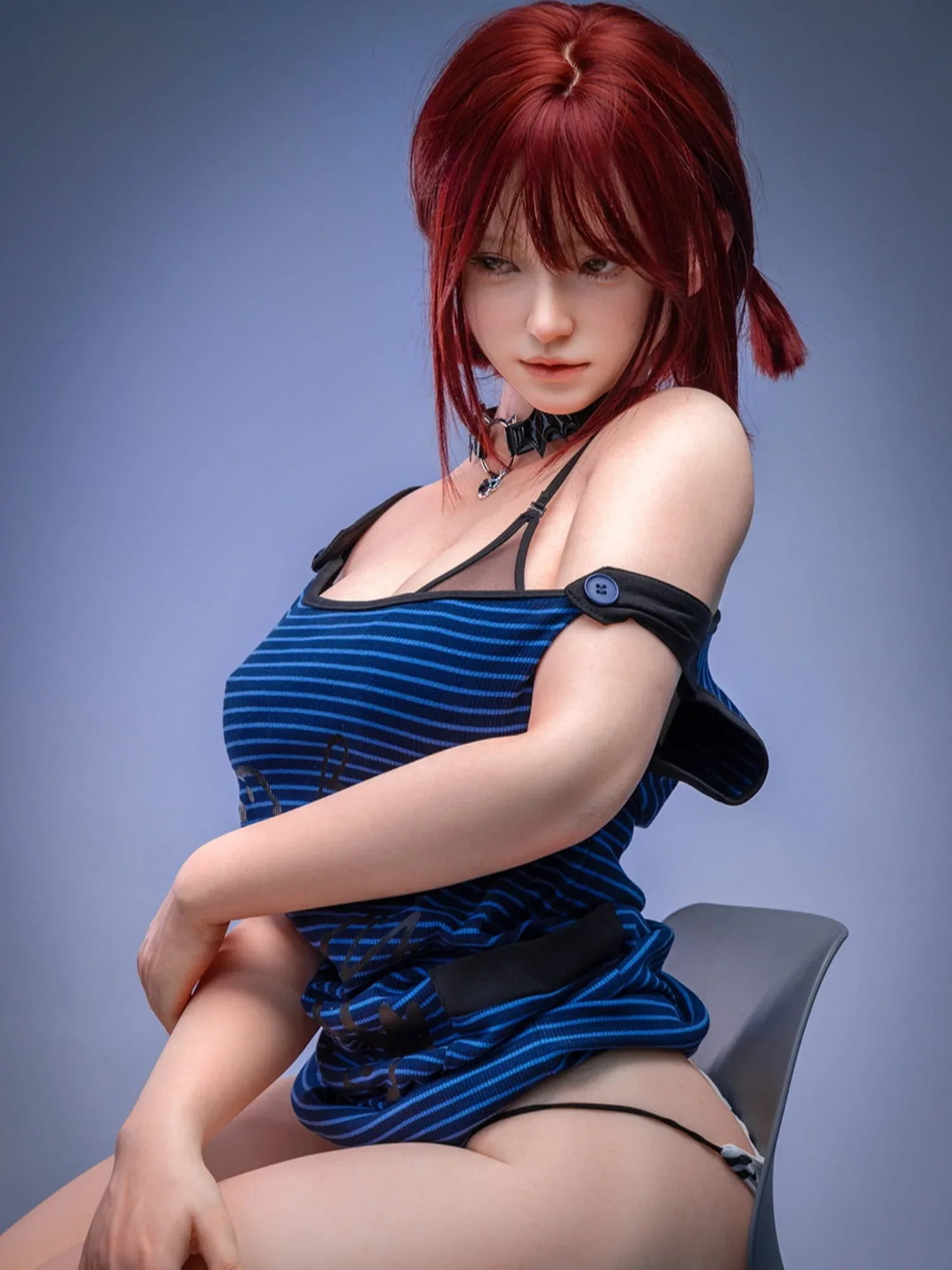 F5785—159cm\/5ft2-35.5kg E Cup Silicone Asian  Sex Doll  | Firefly Diary view 5