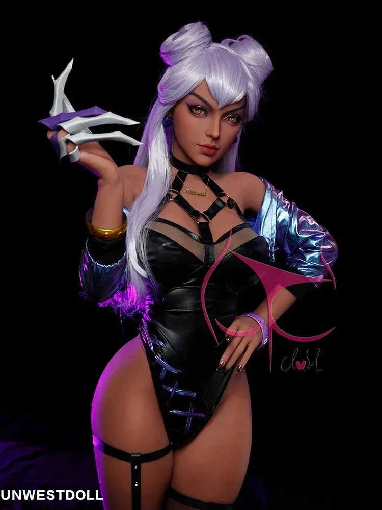F1028-Fun West Doll 155cm 34kg F Cup Anime Adult Black Skin Sex Dolls STPE  [IN STOCK USA]