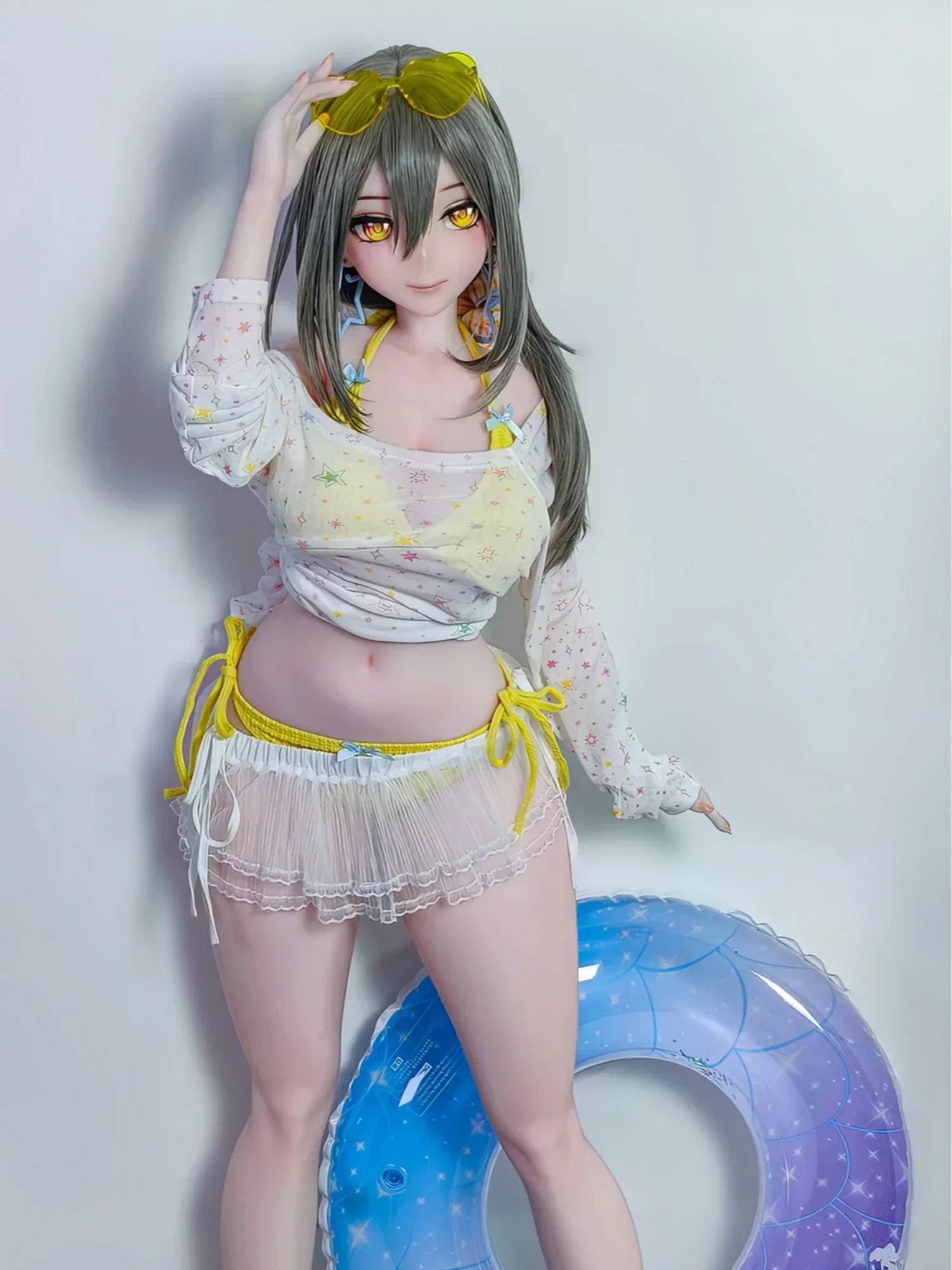 F9414-151cm\/4ft11-29kg Silicone Anime Hentai Sex Doll | Elsa Babe view 9