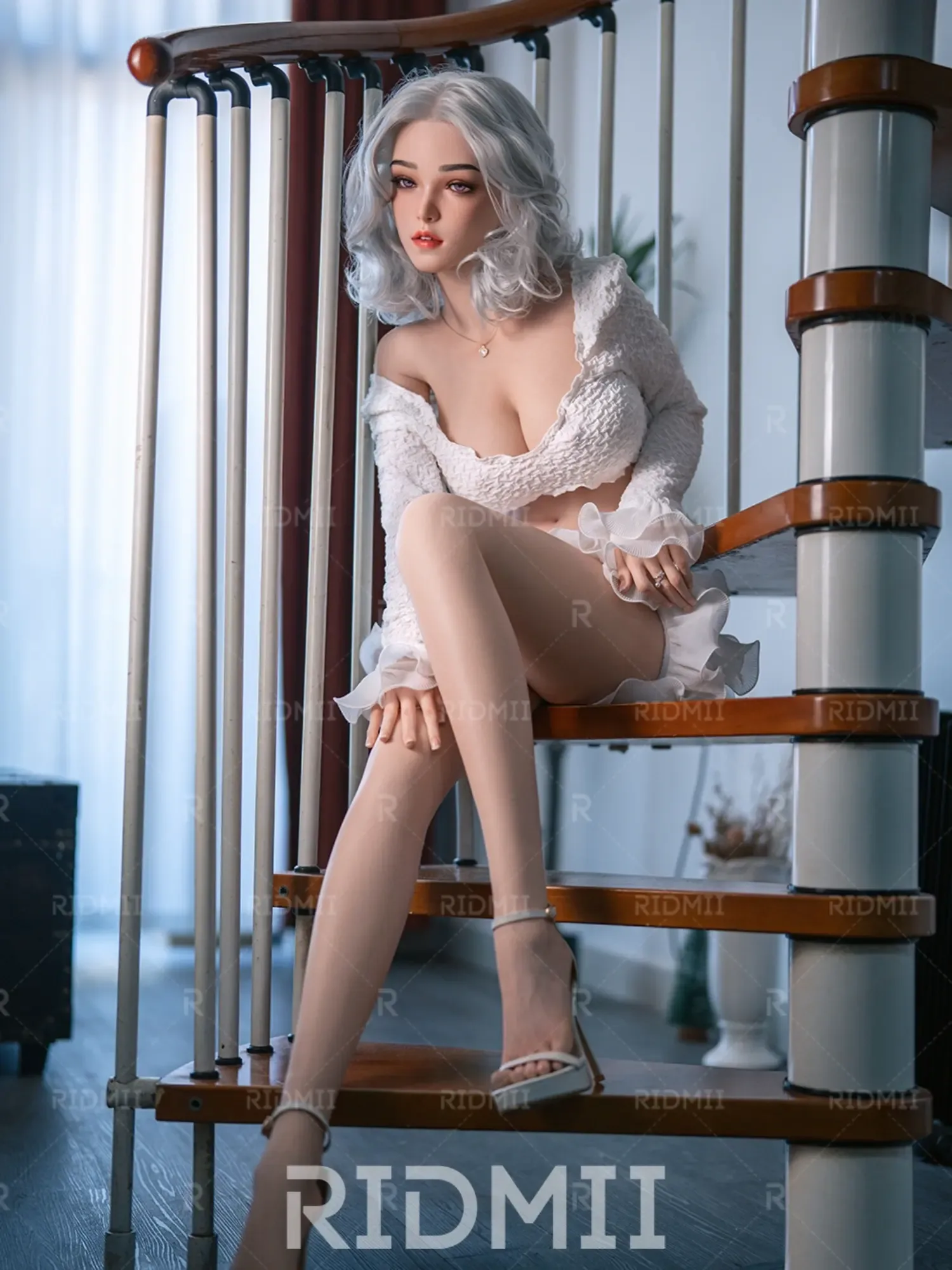 F8502-164cm\/37kg Silicone Full Size Adult Sex Doll Arin | Ridmii view 9