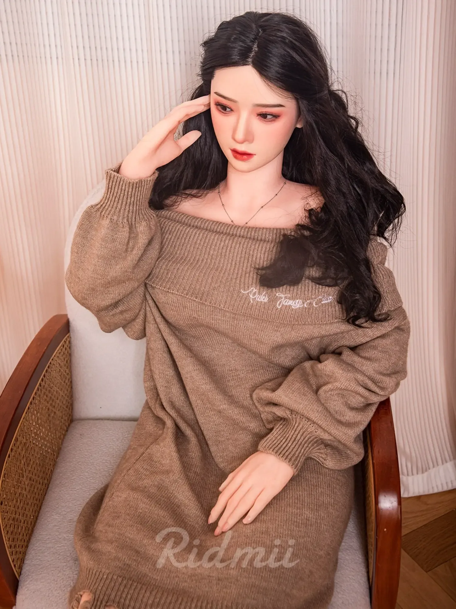 F8524-163cm\/36kg  Silicone Head TPE Body Full Size Adult Sex Doll Muncey | Ridmii