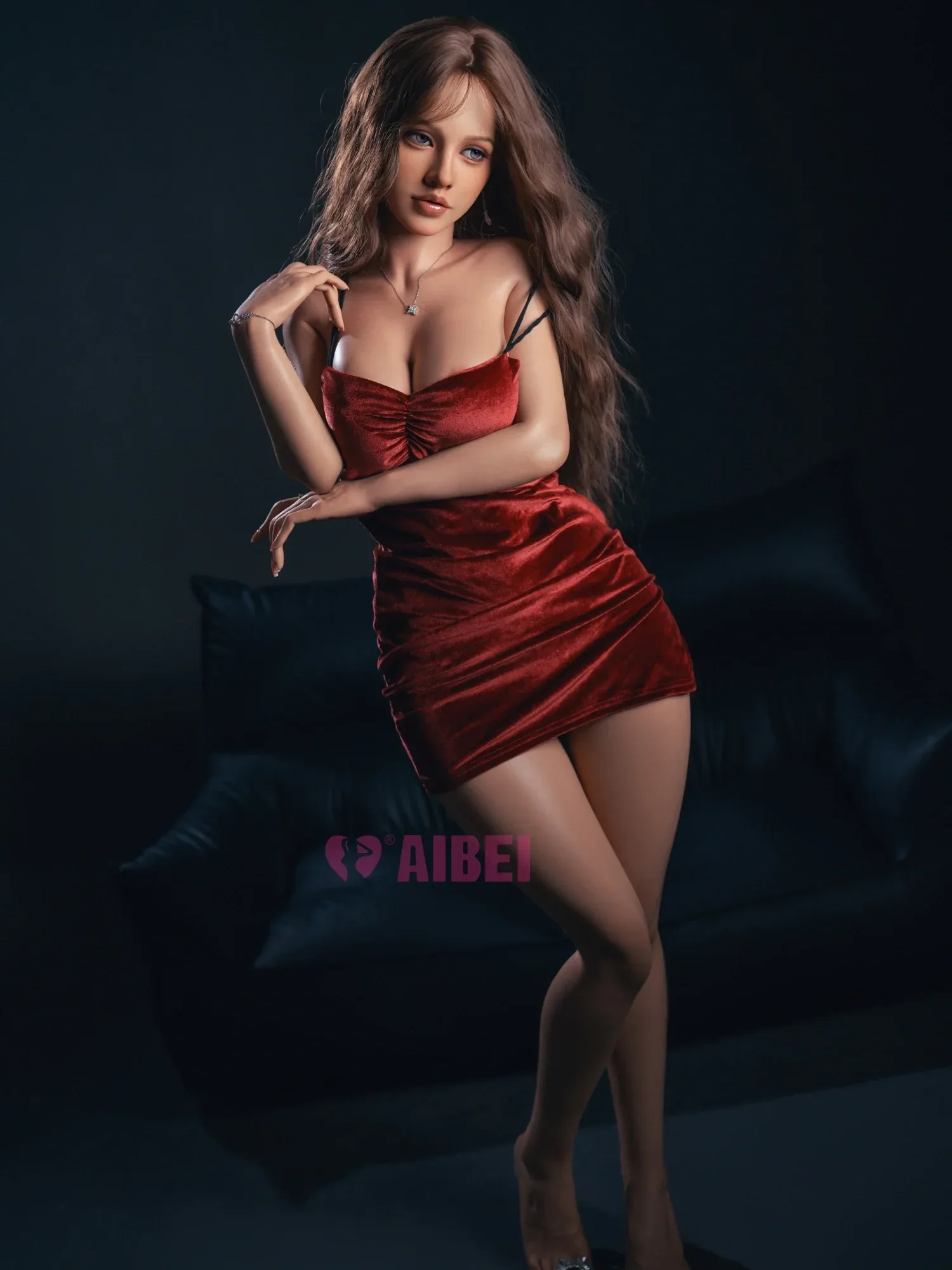 F6337-150cm(4ft9)-29kg F Cup Realistic ROS Sex Doll Silicone | Aibei Doll view 11