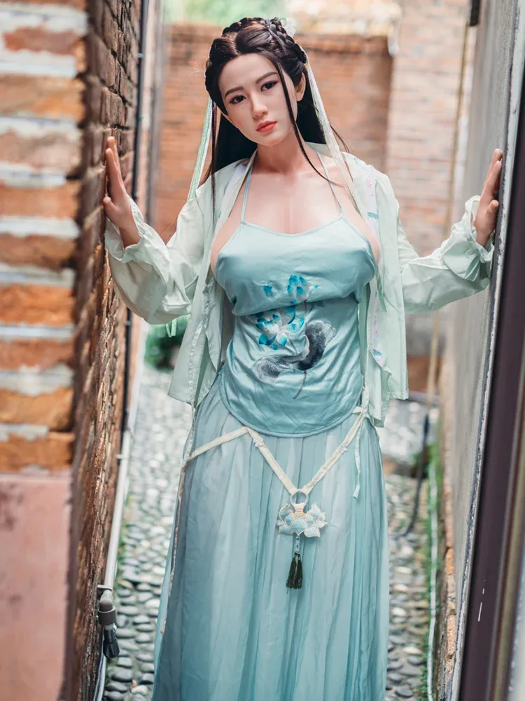 F4005-163cm\/5ft3-32kg G Cup Asian Yuyan Silicone Fantasy Cheap Chinese Sex Doll | Starpery Doll view 2