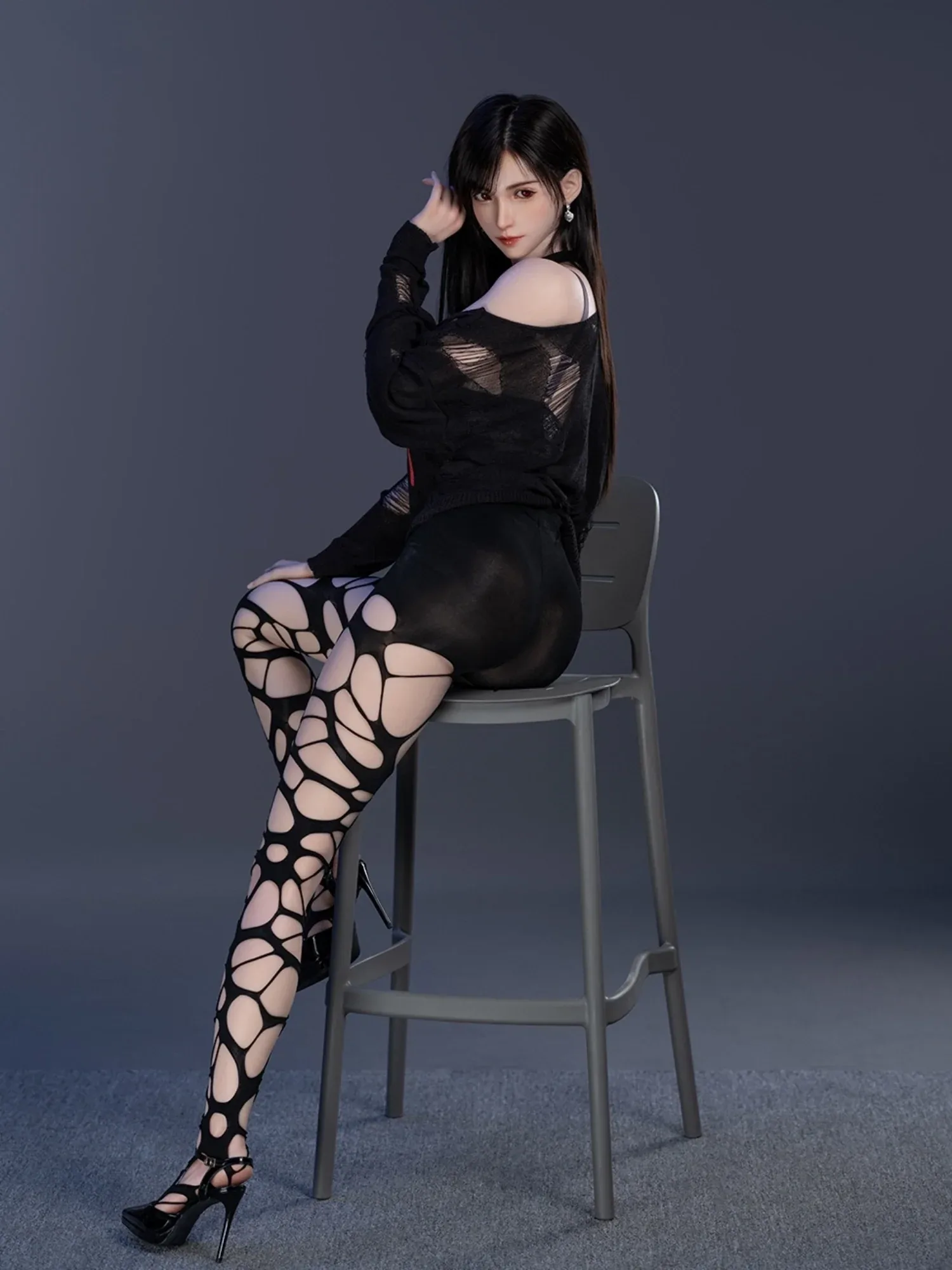 F6309—168cm\/5ft5-35kg F Cup  Silicone Realistic Celebrity Sex Doll Asian  | TOP-CYDOLL view 10