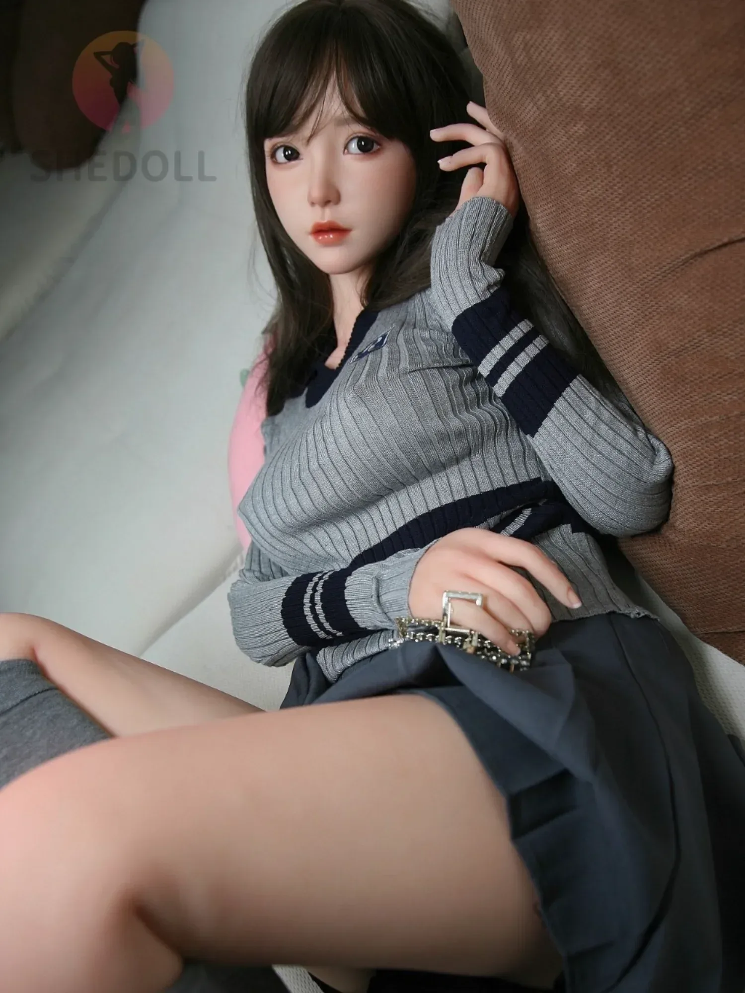 F5900—158cm\/5ft2-38kg C Cup Asian Silicone Head TPE Body Sex Doll | SHEDOLL view 8