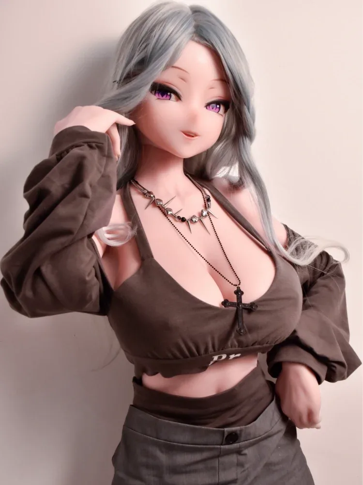 F5554-160cm\/5ft2-36kg  Anime Life Size Silicone Sex Doll | Elsa Babe view 7