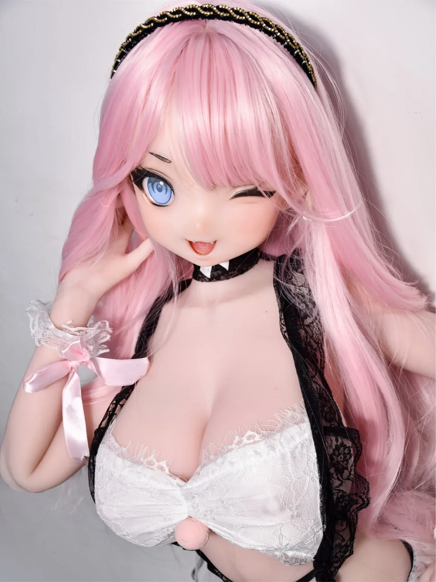 F9278-150cm\/5ft-27.5kg Silicone Head Anime naked dolls | Elsa Babe view 8