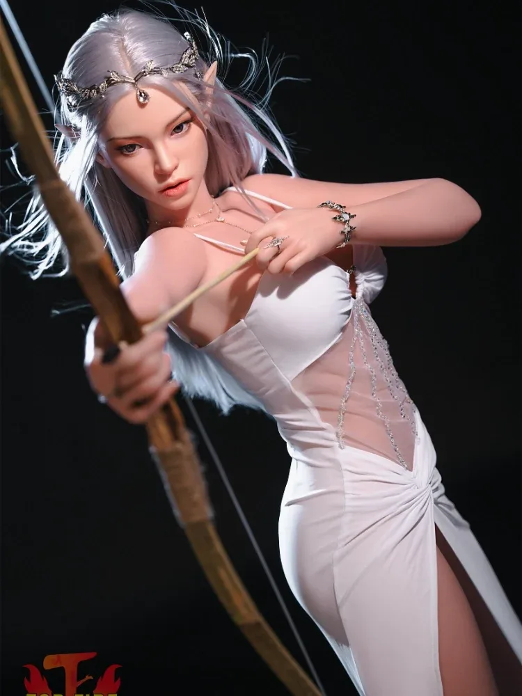 F8575-165cm-30kg C Cup Elf Cosplay Silicone Full Sex Doll | Top Fire Doll view 3
