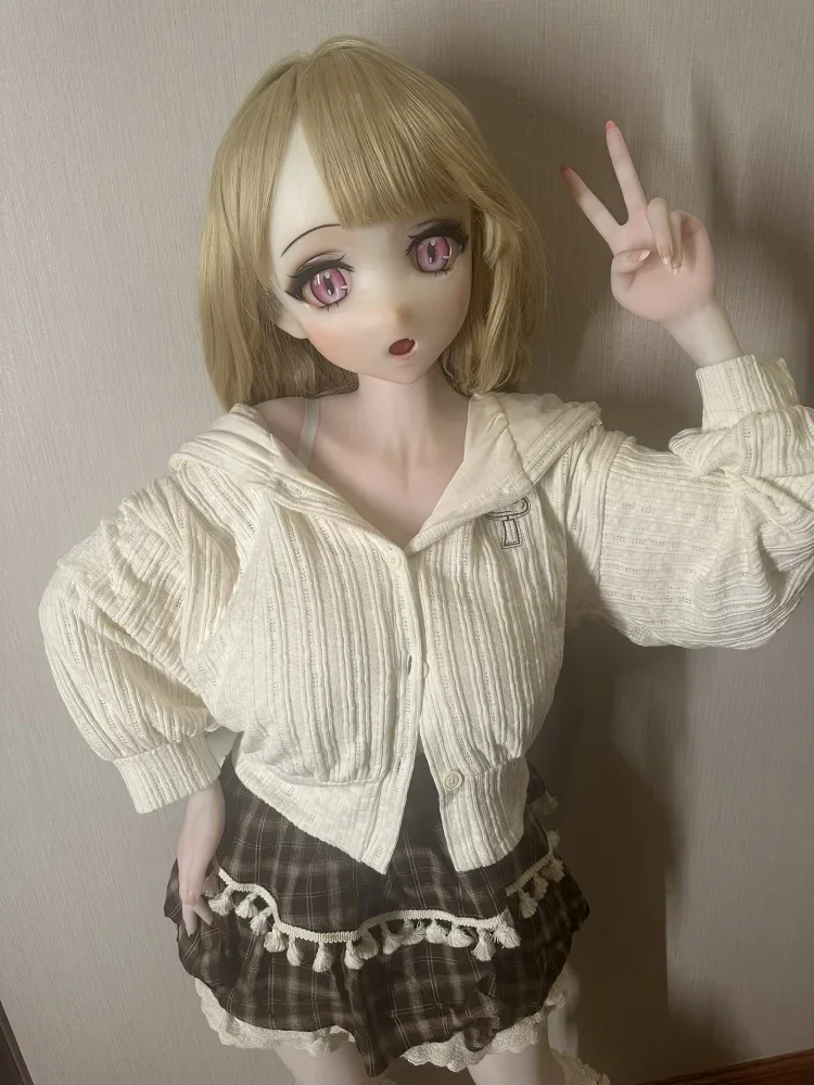 F8195-165cm\/5ft4-34.7kg Silicone Anime Sex Doll|Elsa Babe