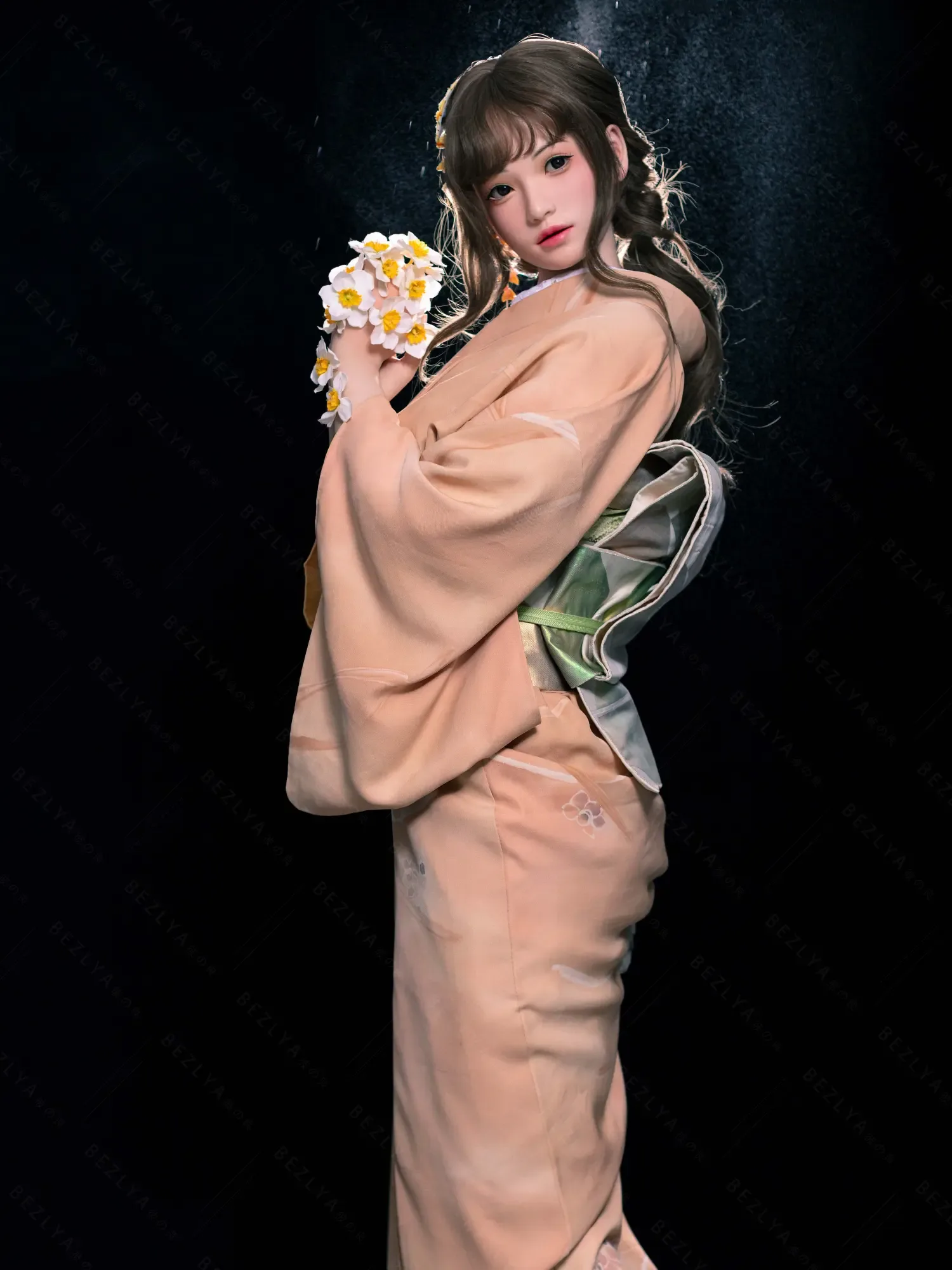 F4780-162cm(5.4ft)-39.5kg 2.2u B Cup Asian Real Silicone Japanese Sex Doll|AITIA Doll view 9