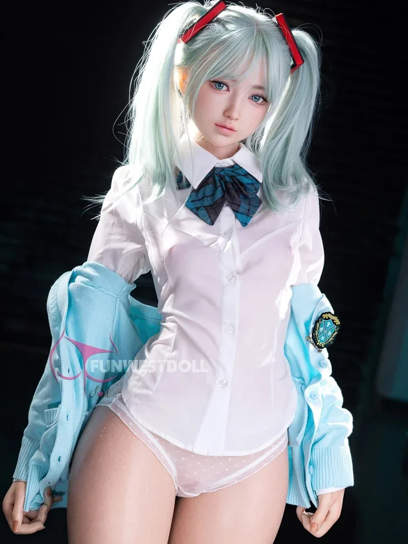 F3905-159cm(5.2ft)-37kg A Cup Luxury-Grade Realistic Skin Texture White Amy Realistic Silicone dolls sex [IN STOCK USA\/EU]｜Fun West Doll