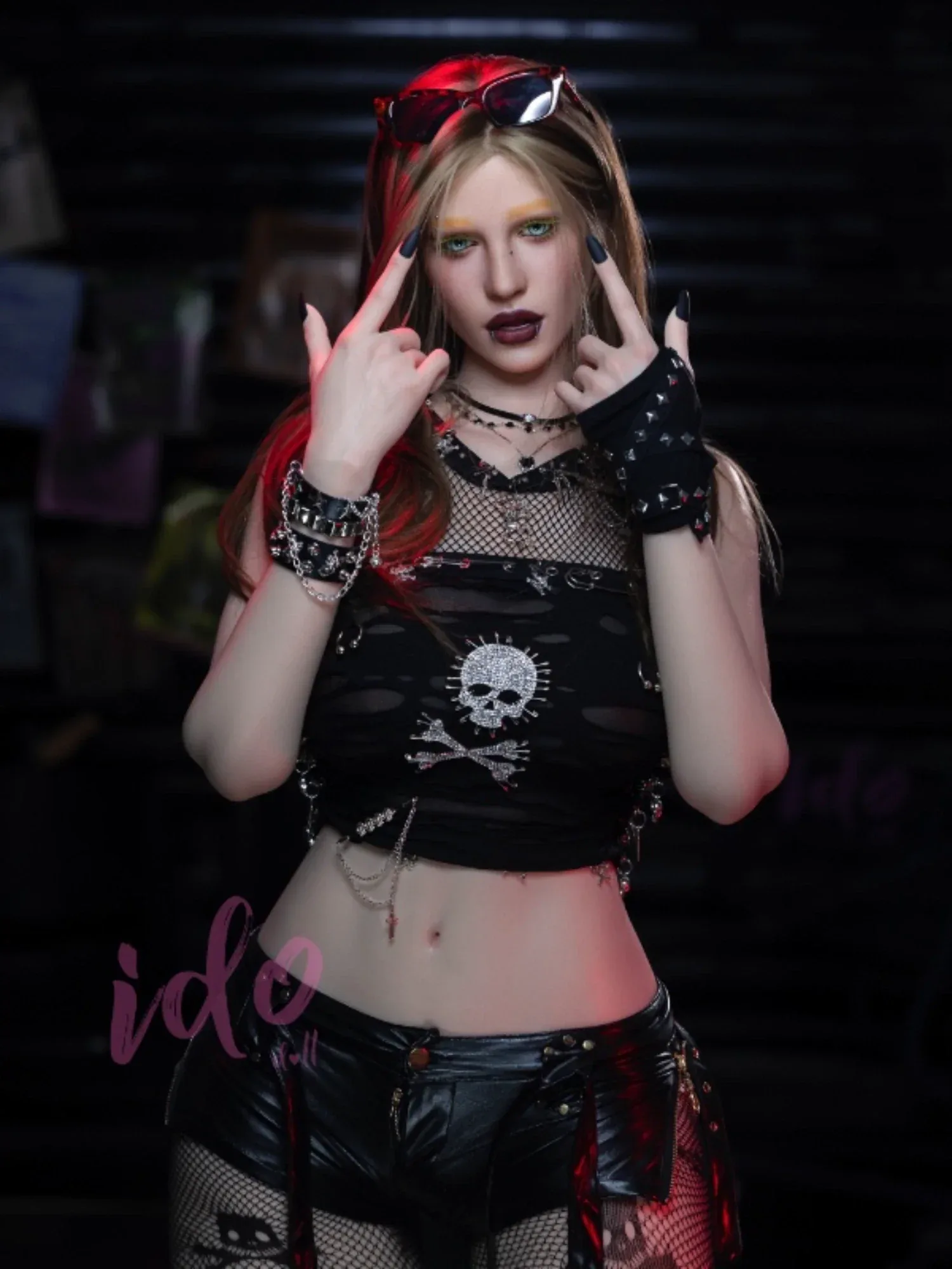 F6116—167cm\/5.48ft-39kg F Cup ROS Silicone Realistic Sex Doll Celebrity【Weight Reduction】| IDO Doll