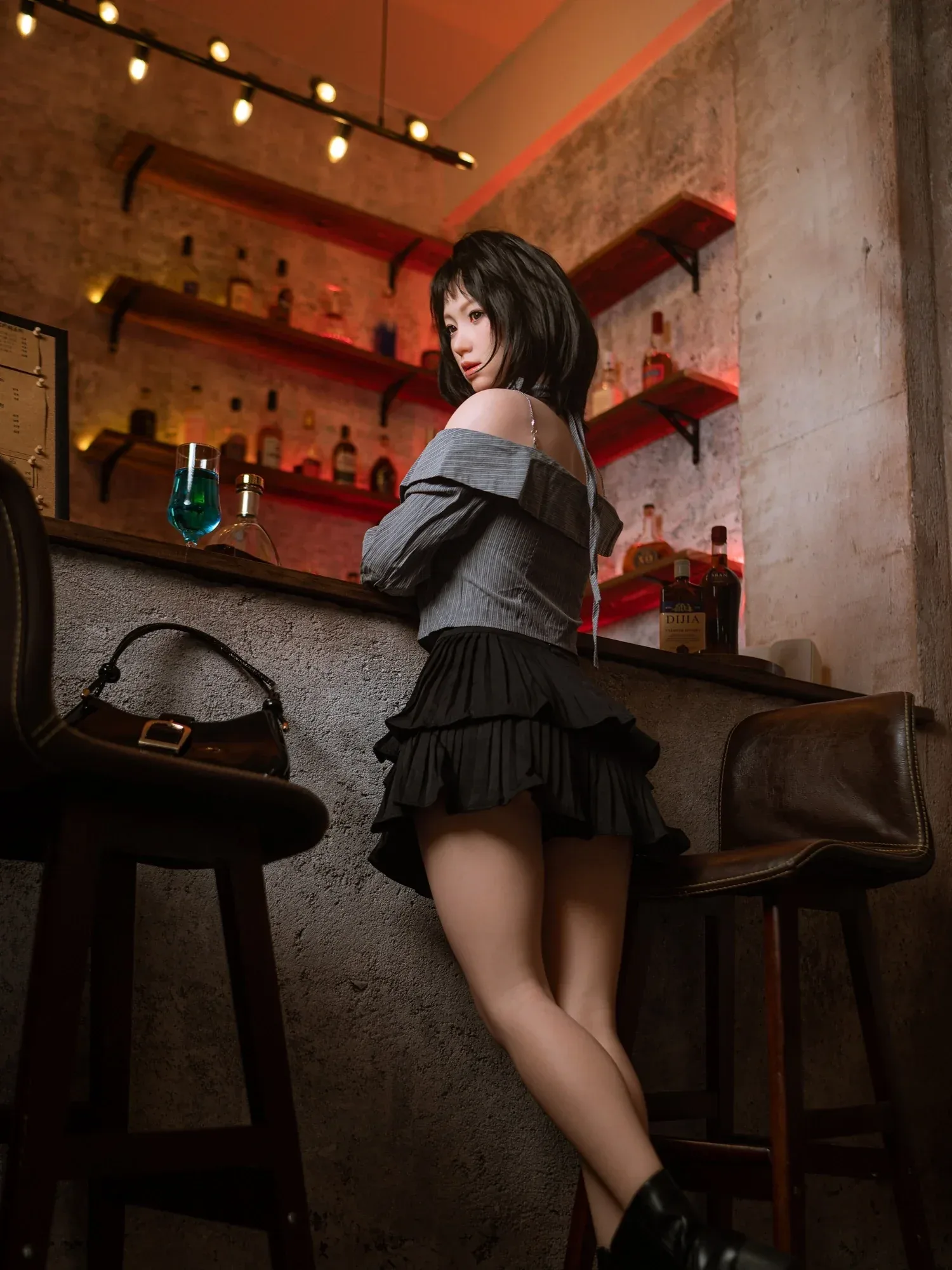 F6194—162cm\/5ft3-33.5kg D Cup Asian Realistic Lifesize Silicone Celebrity Sex Doll | Zelex Doll view 8