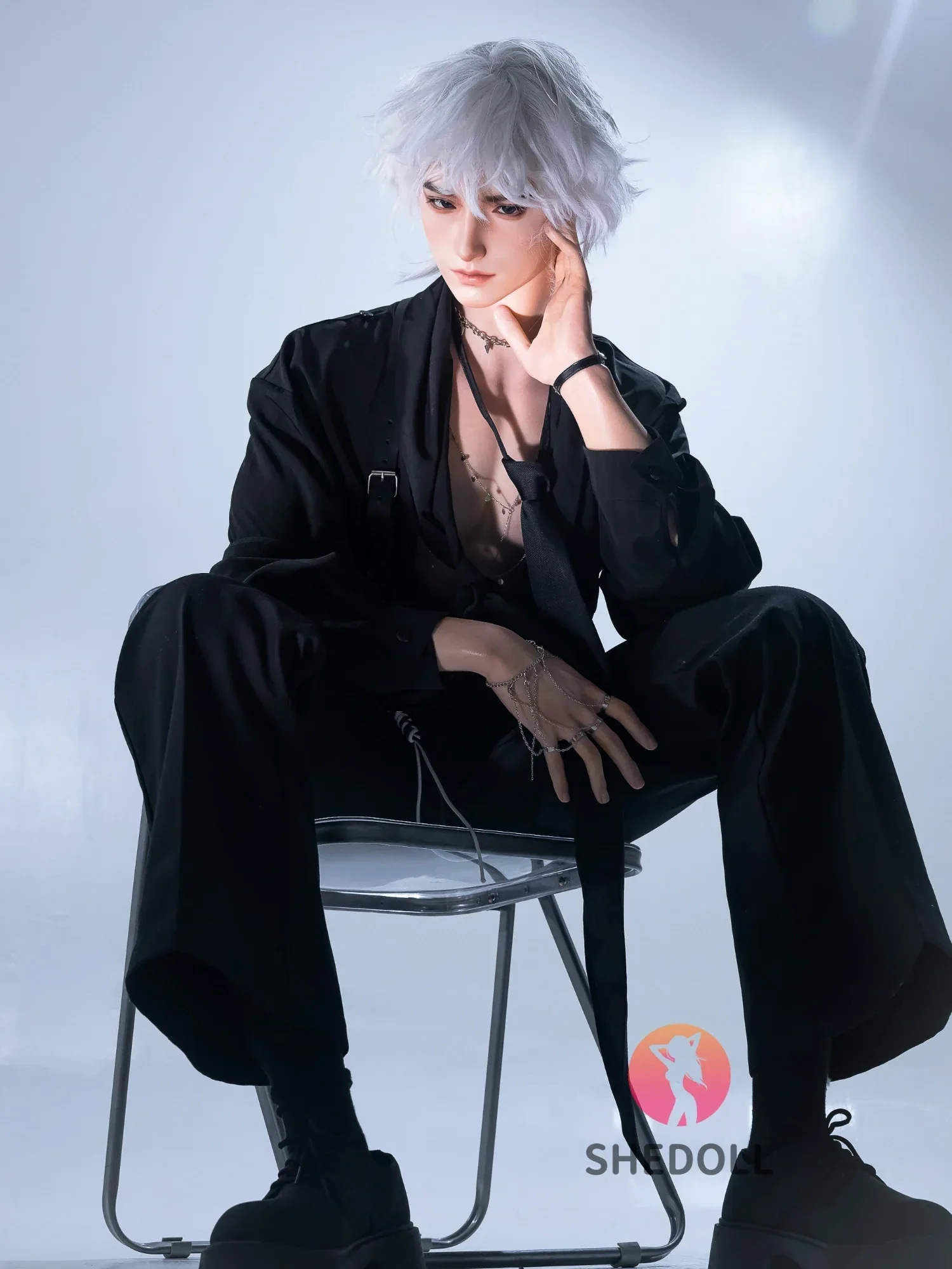 F6228-190cm(6.2ft)-44kg Realistic Femboy Male Sex Doll - SHEDOLL view 3