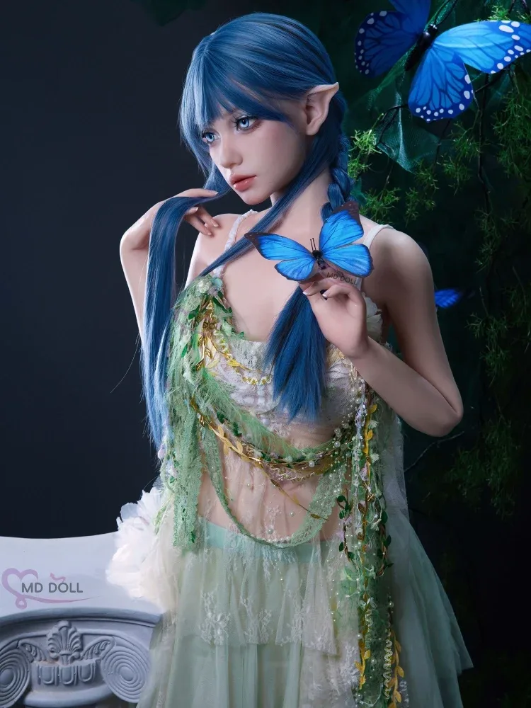 F8078-150cm\/5ft-27kg M24 Medium Chest Elf Silicone Sex Doll | MD Doll view 2